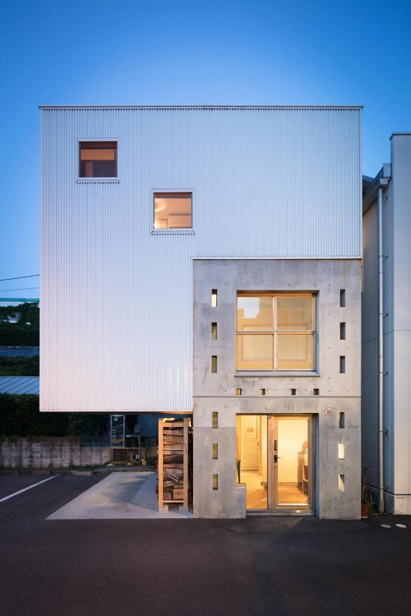 Facade/entrance in Sai no Tsuno Guest House