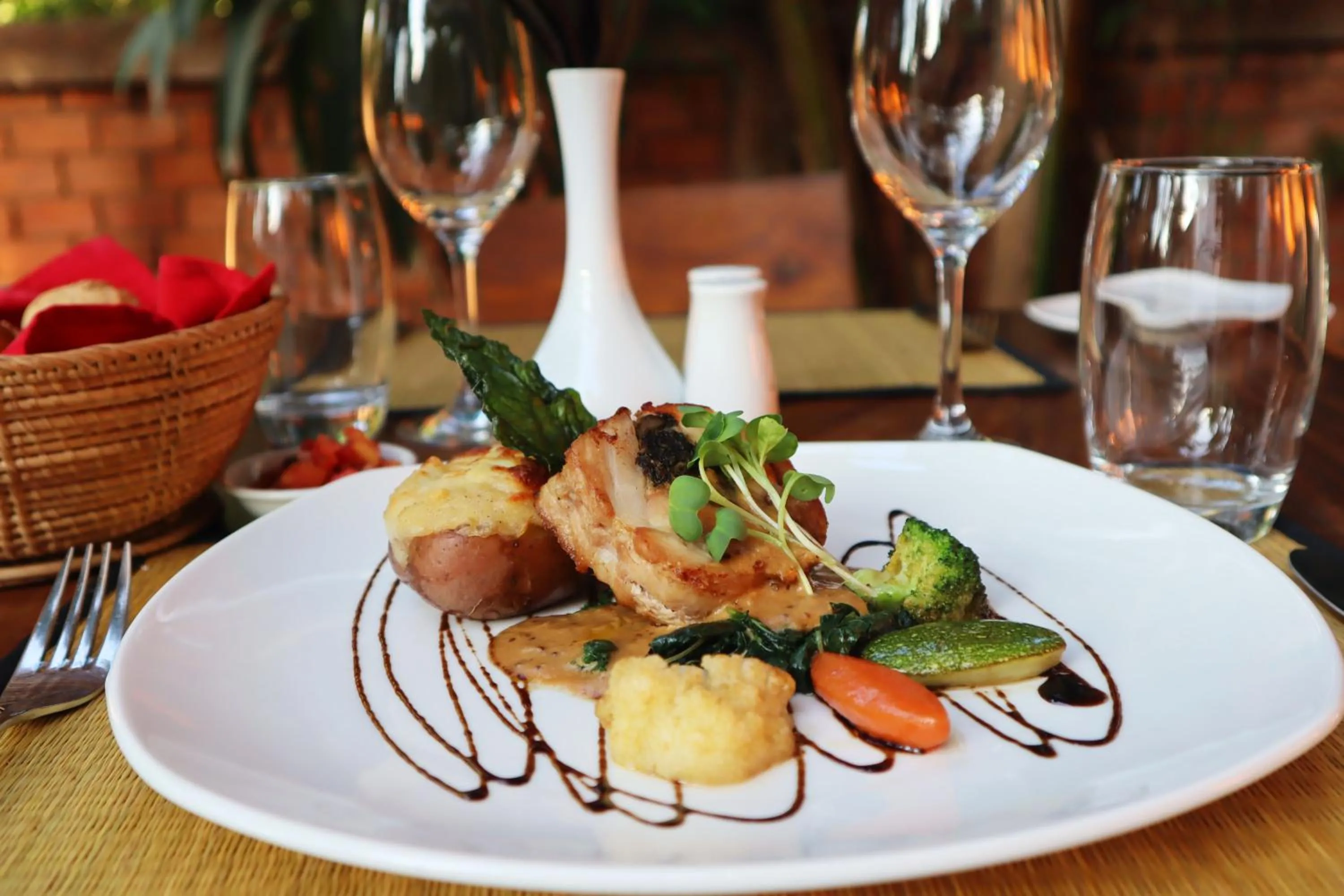 Restaurant/places to eat in Sala Baï Hotel & Restaurant School