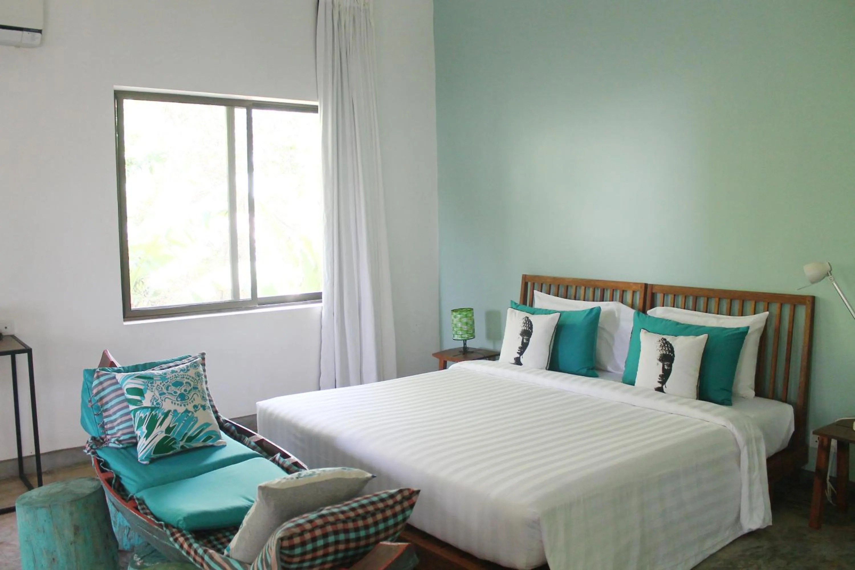 Bedroom, Bed in Sala Baï Hotel & Restaurant School