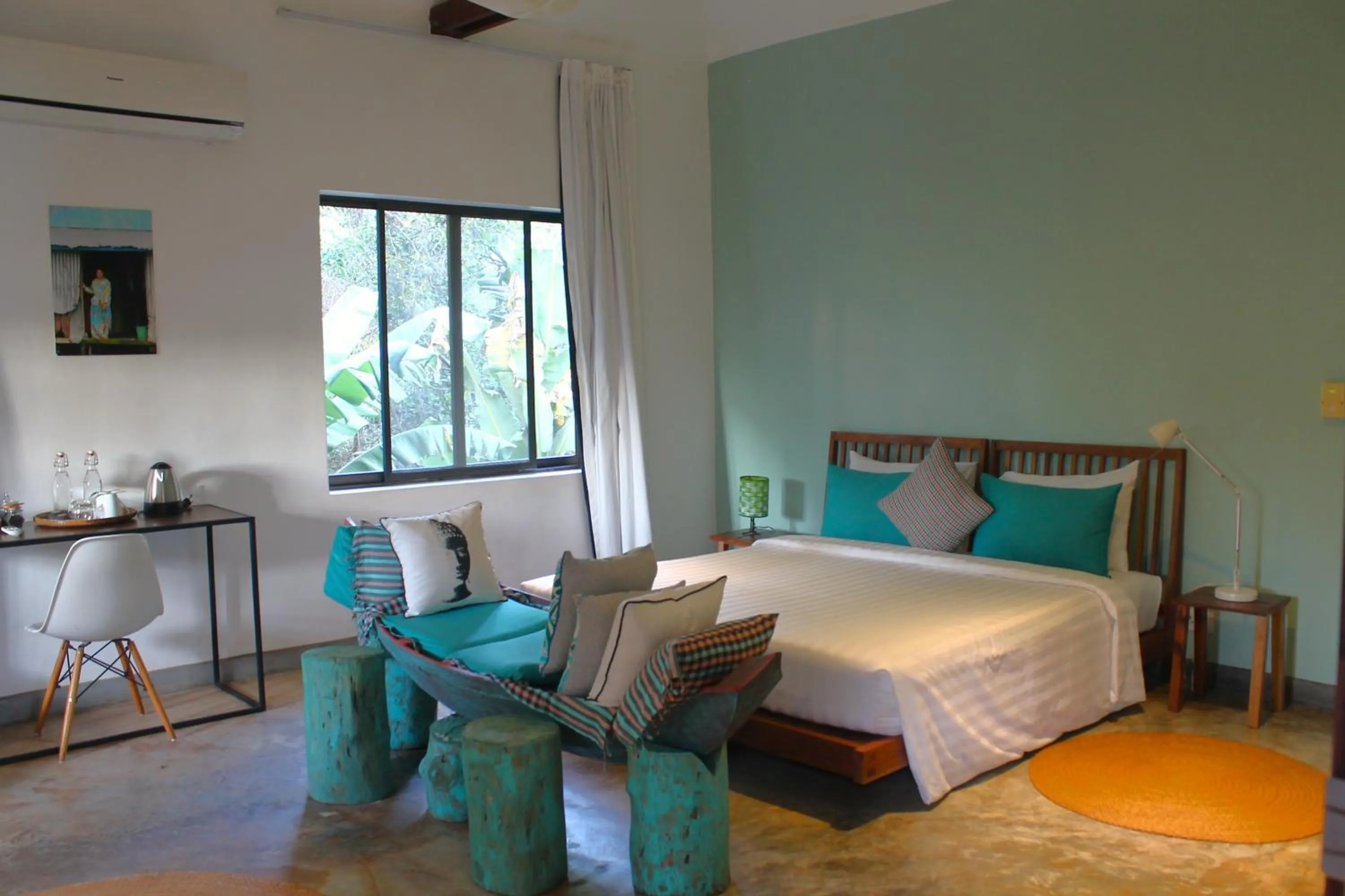 Bedroom, Bed in Sala Baï Hotel & Restaurant School