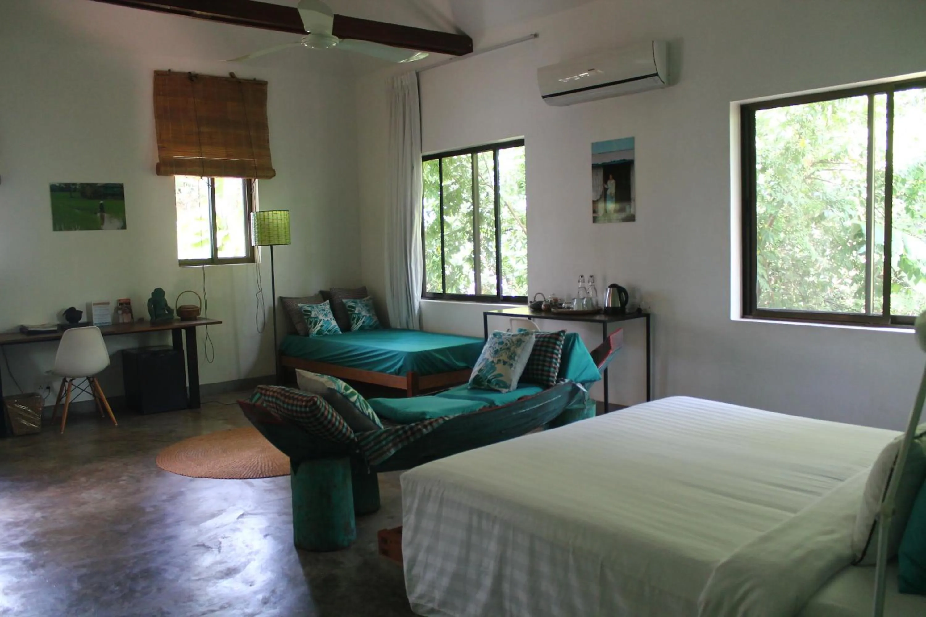 Bedroom, Bed in Sala Baï Hotel & Restaurant School