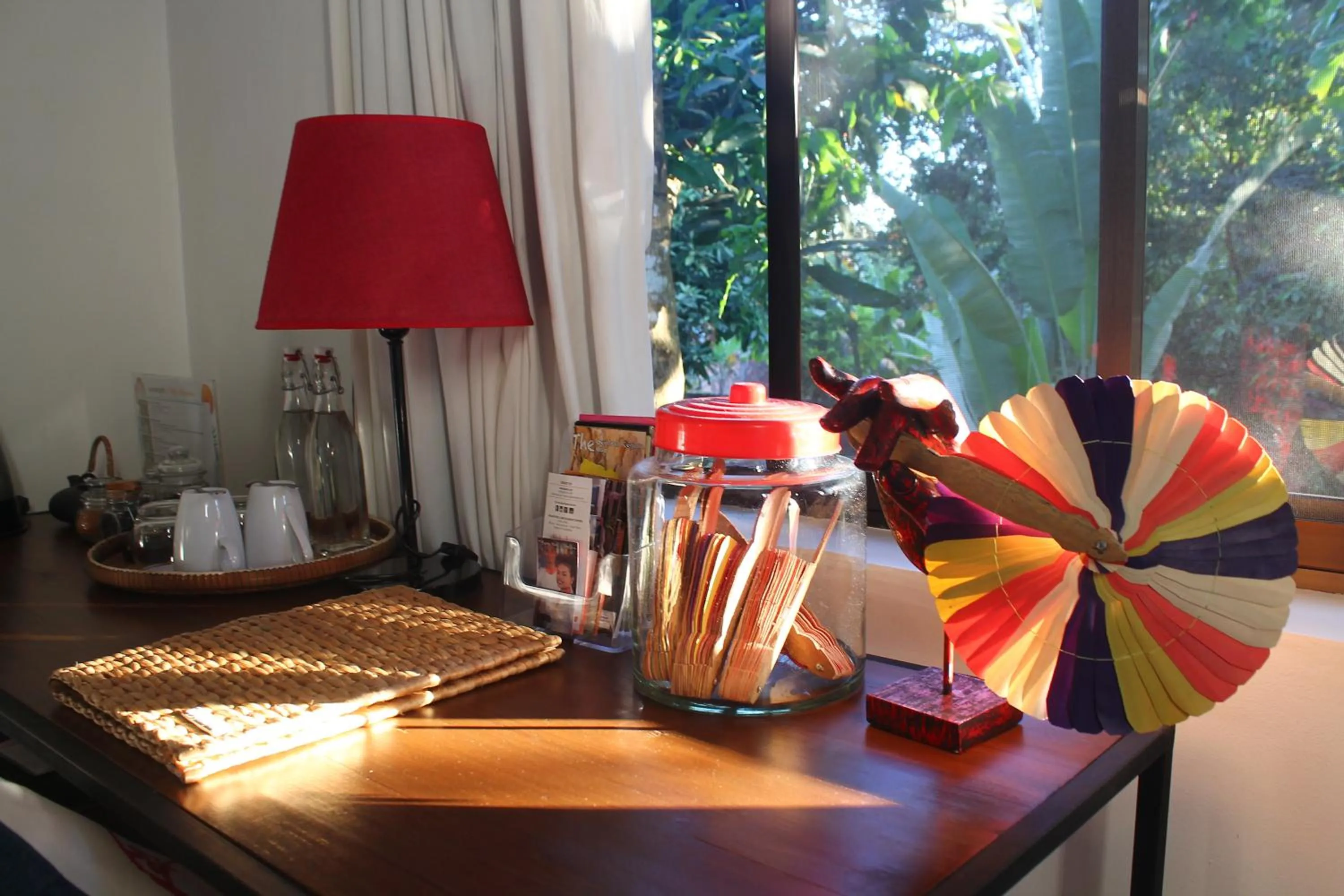 Decorative detail in Sala Baï Hotel & Restaurant School