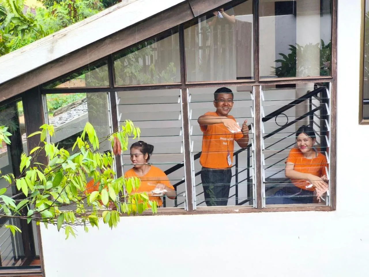 Property building in Sala Baï Hotel & Restaurant School