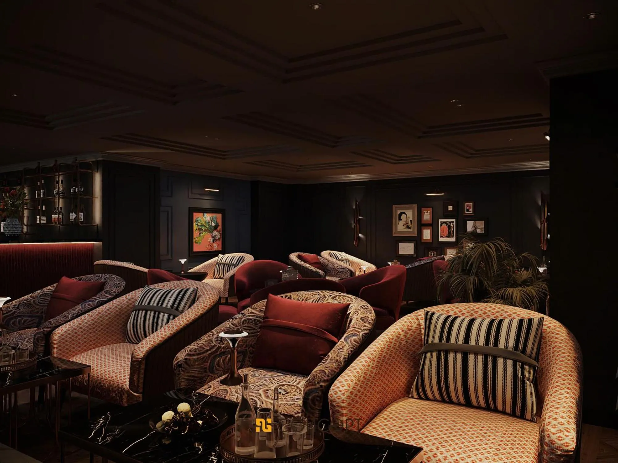 Lounge or bar in The Light Hotel