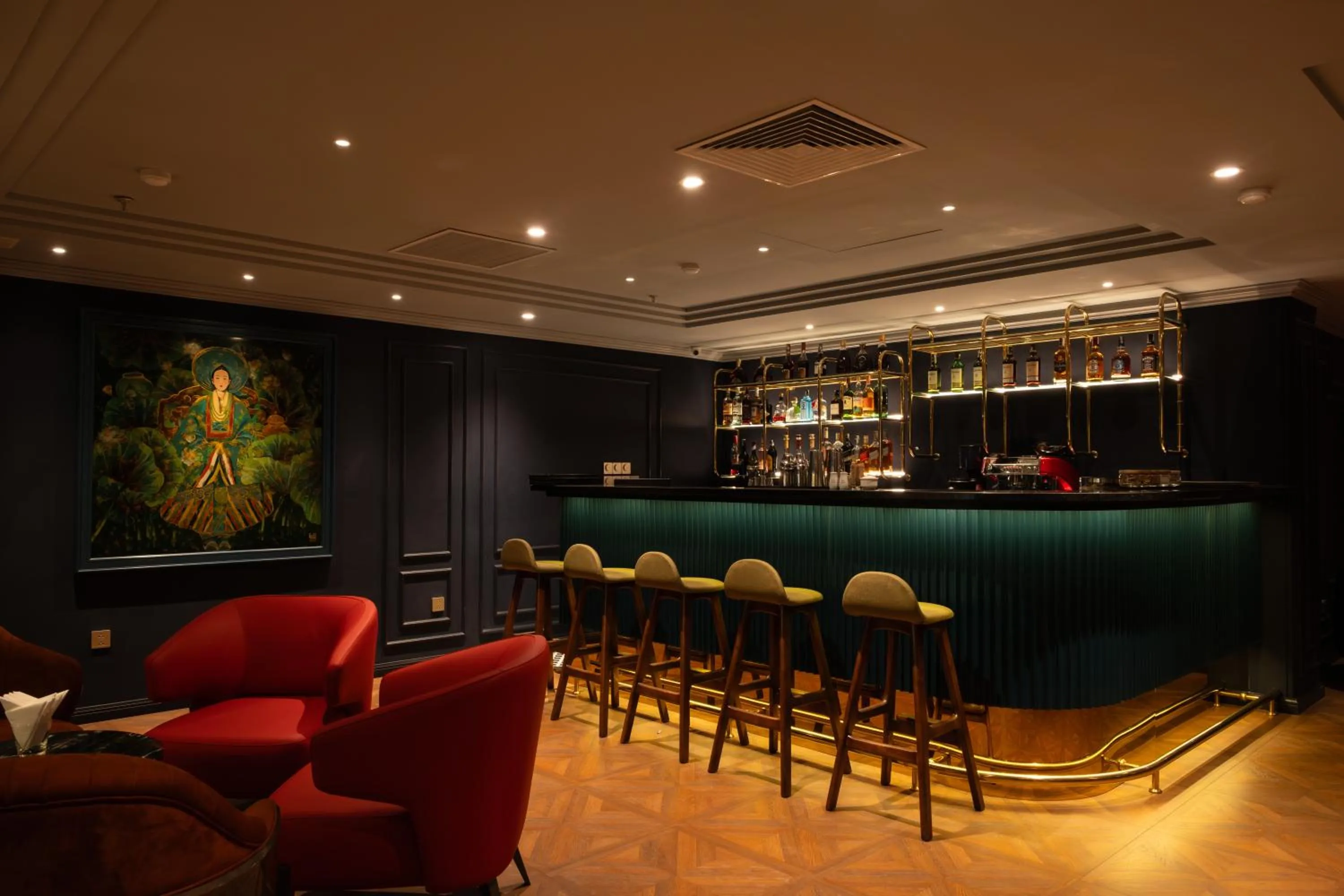 Lounge or bar in Champton Hanoi Hotel