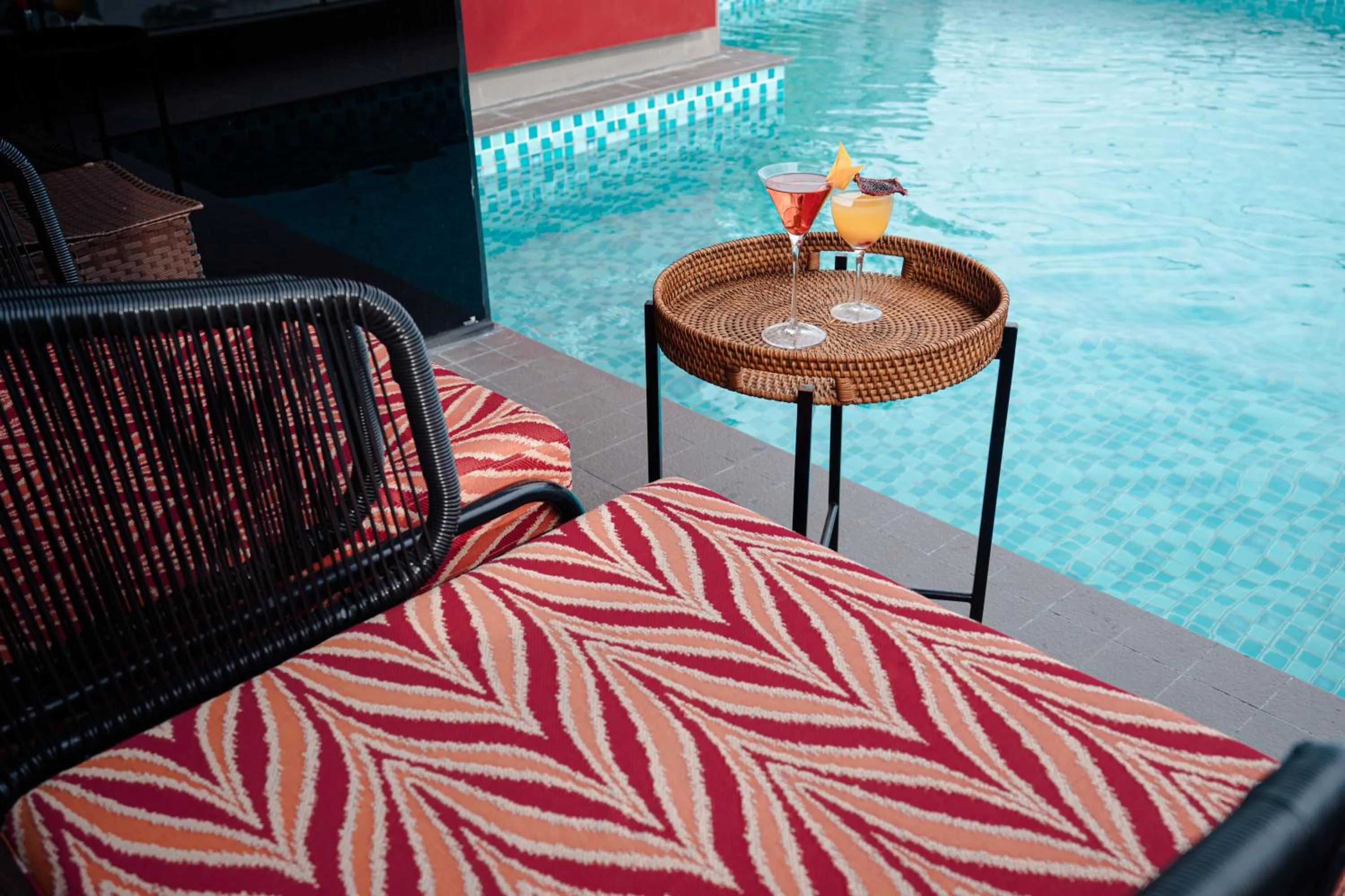 Swimming pool in Champton Hanoi Hotel