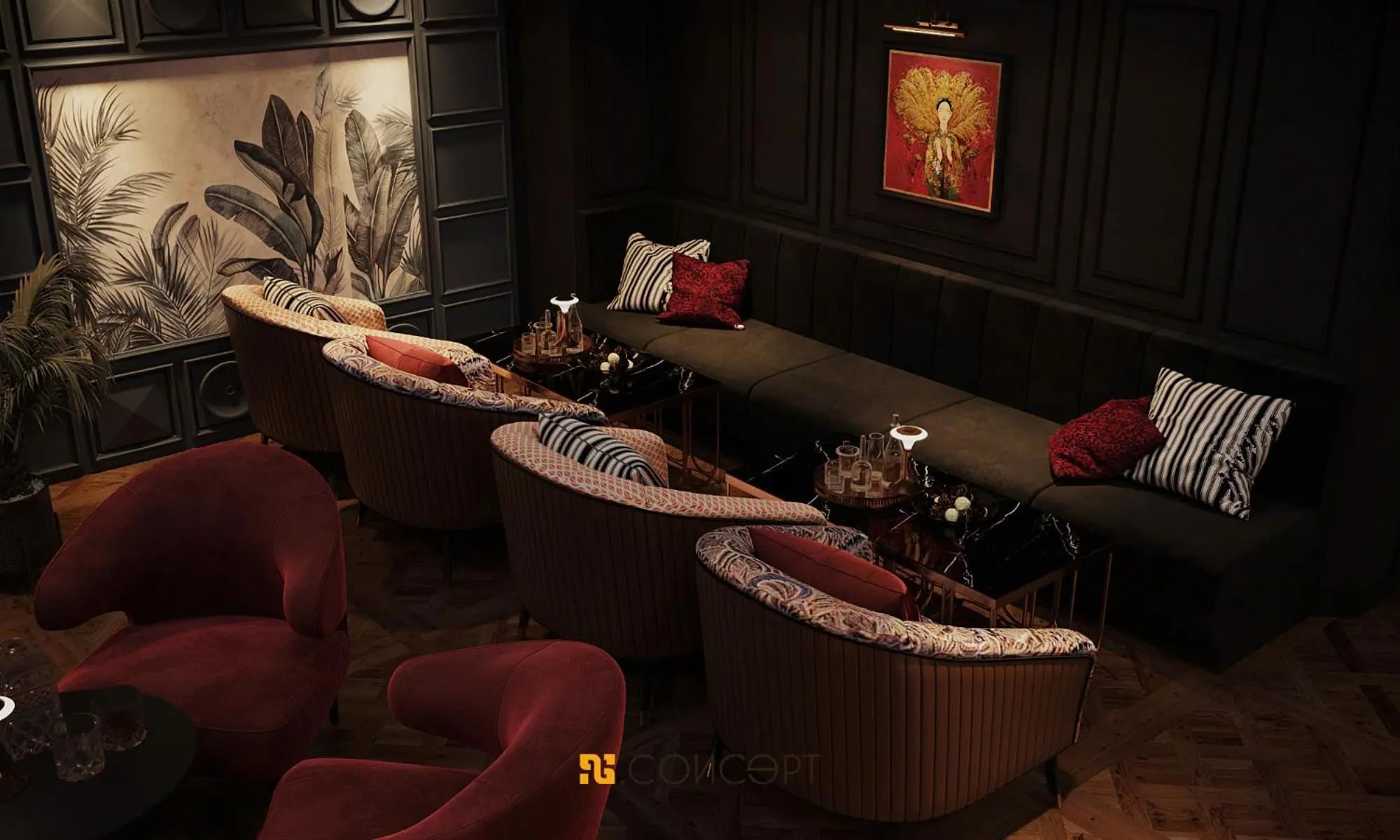 Lounge or bar in The Light Hotel