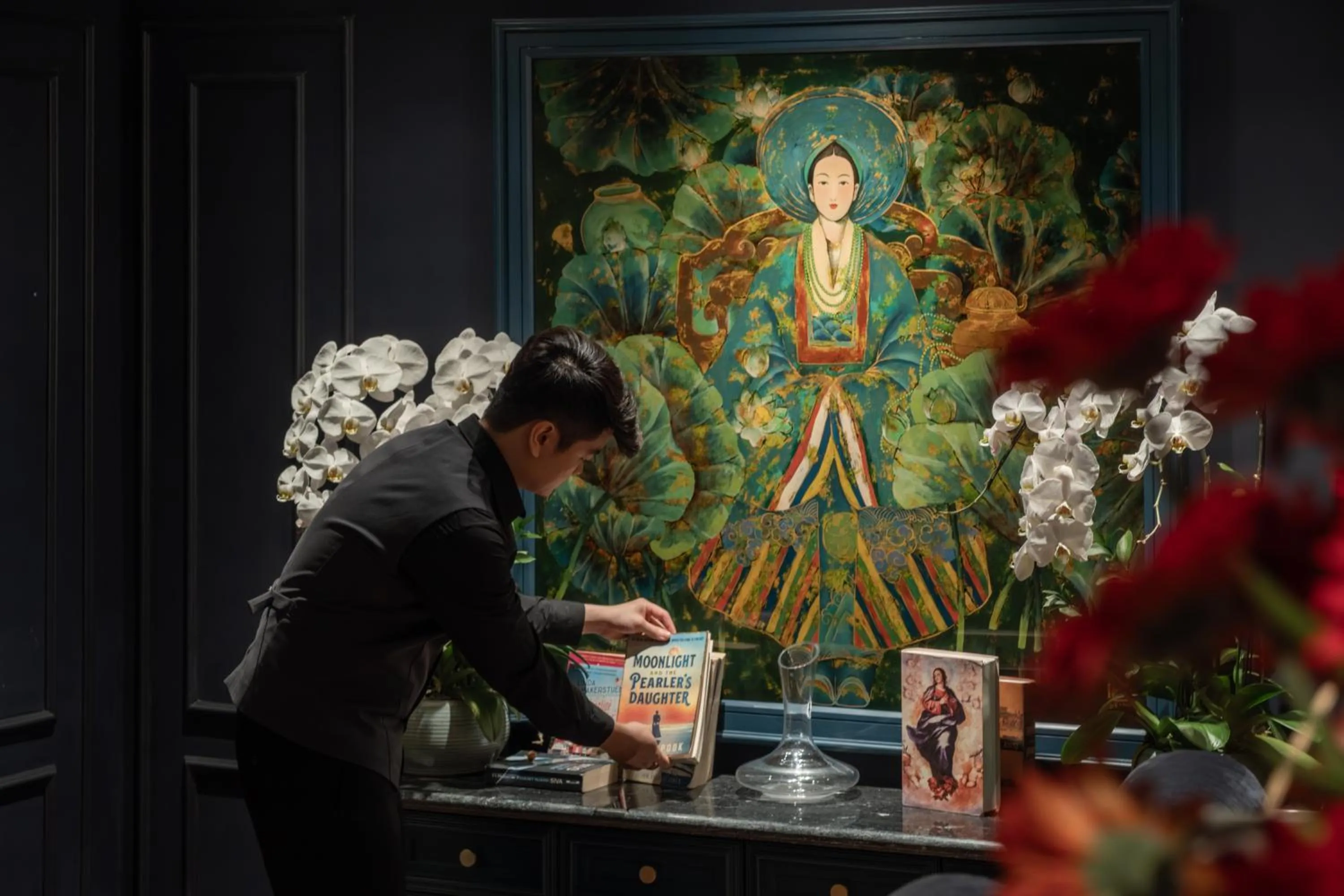 Decorative detail in Champton Hanoi Hotel