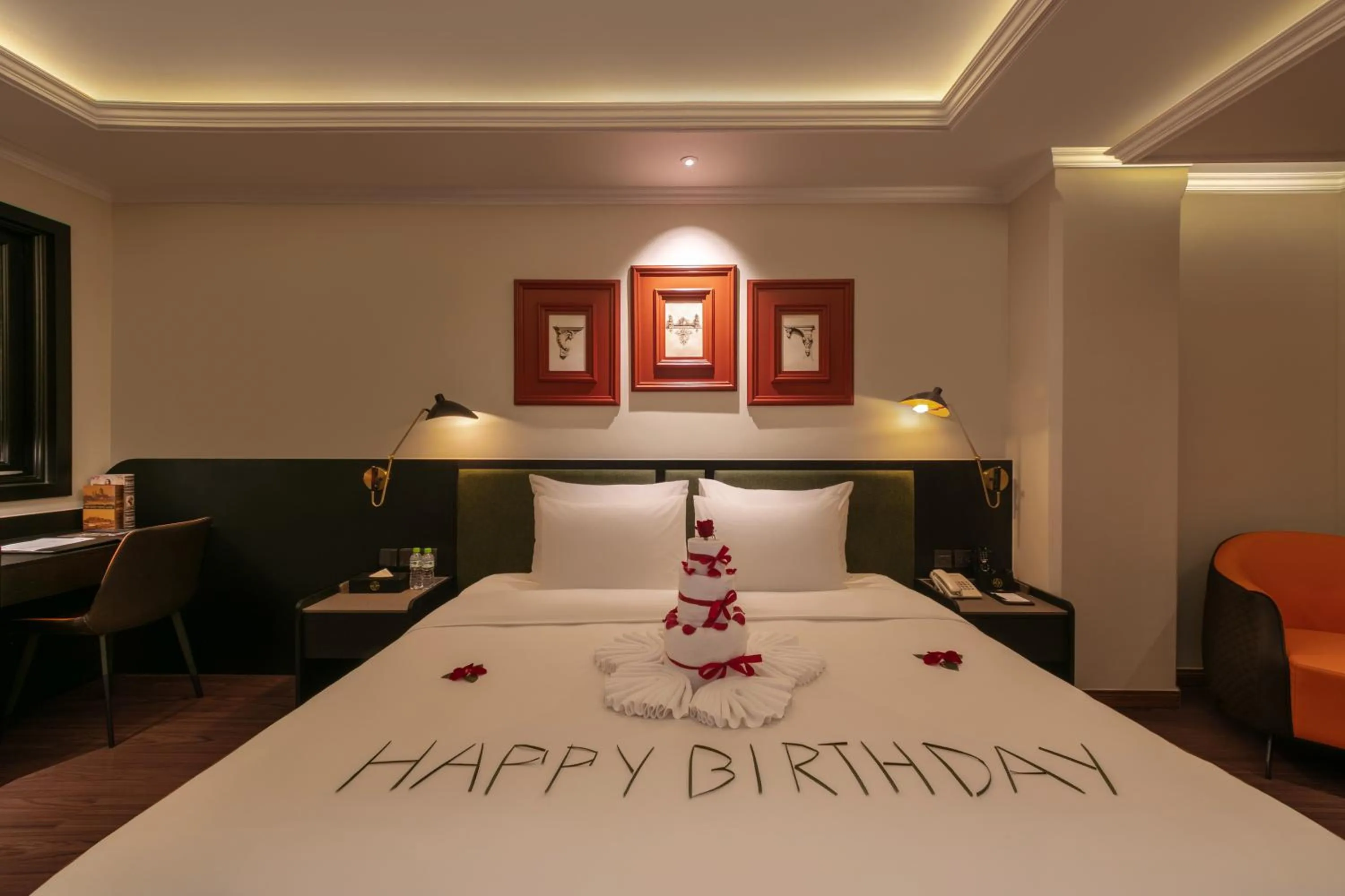 Bedroom, Bed in The Light Hotel