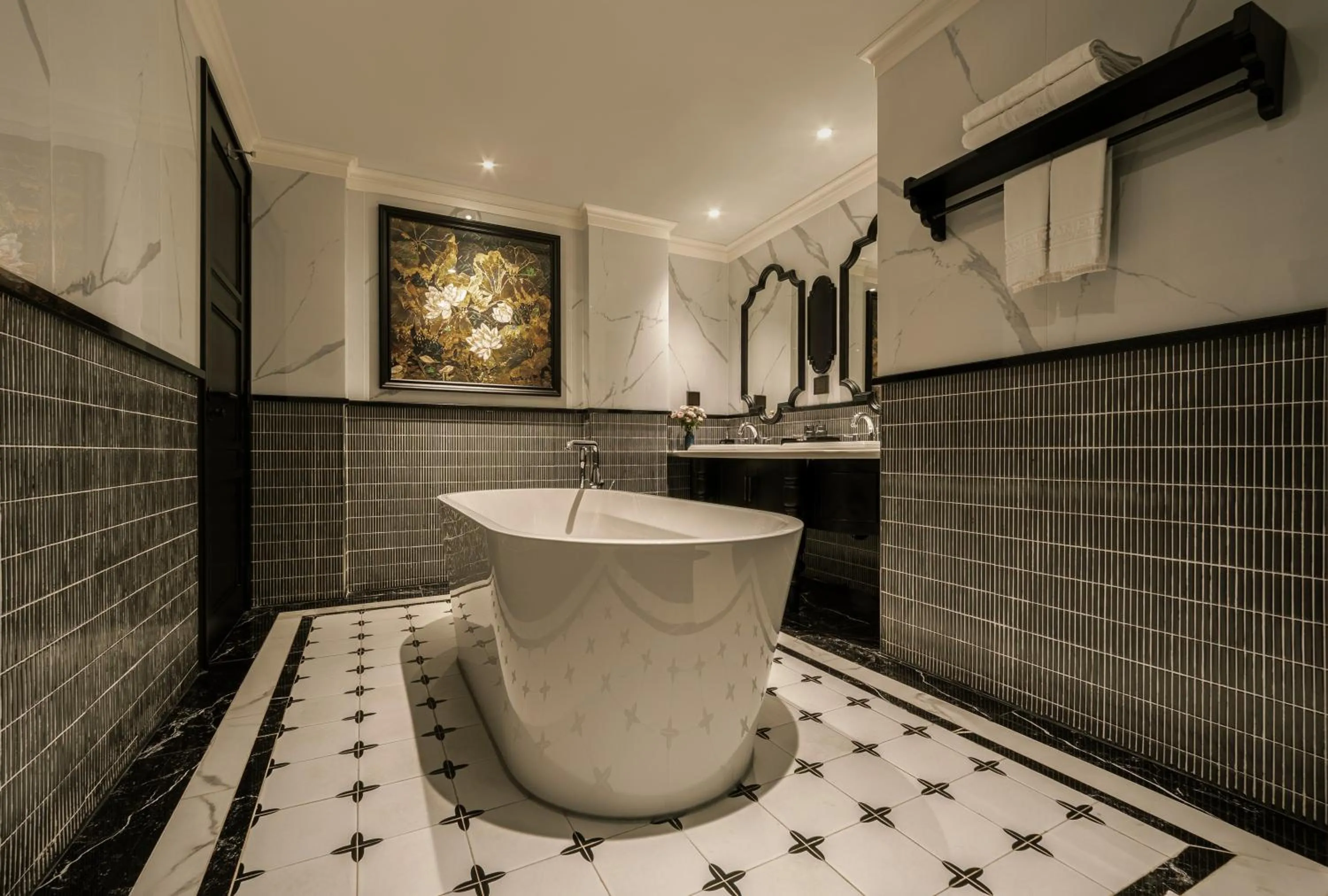 Bathroom in Champton Hanoi Hotel