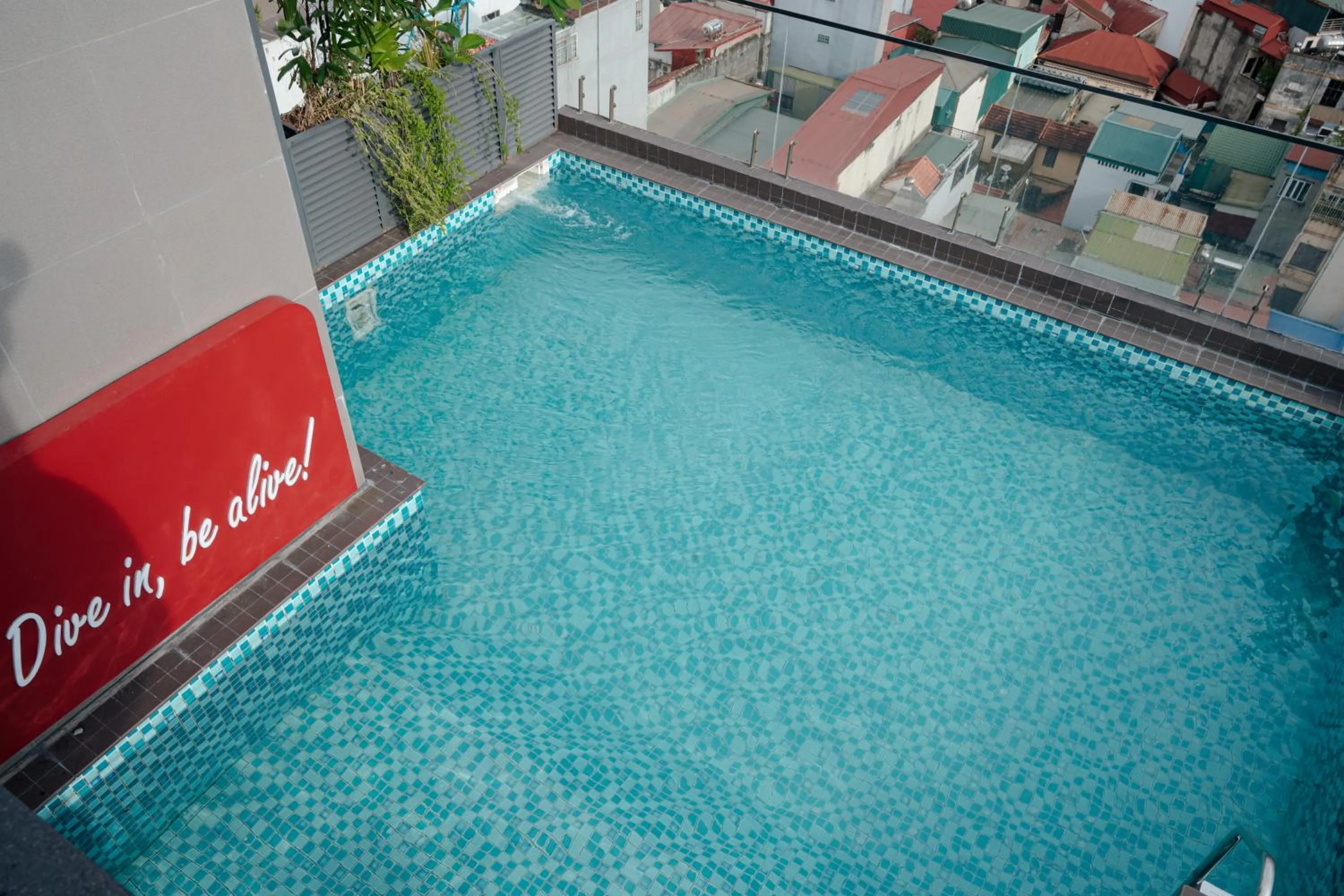 Swimming pool in Champton Hanoi Hotel