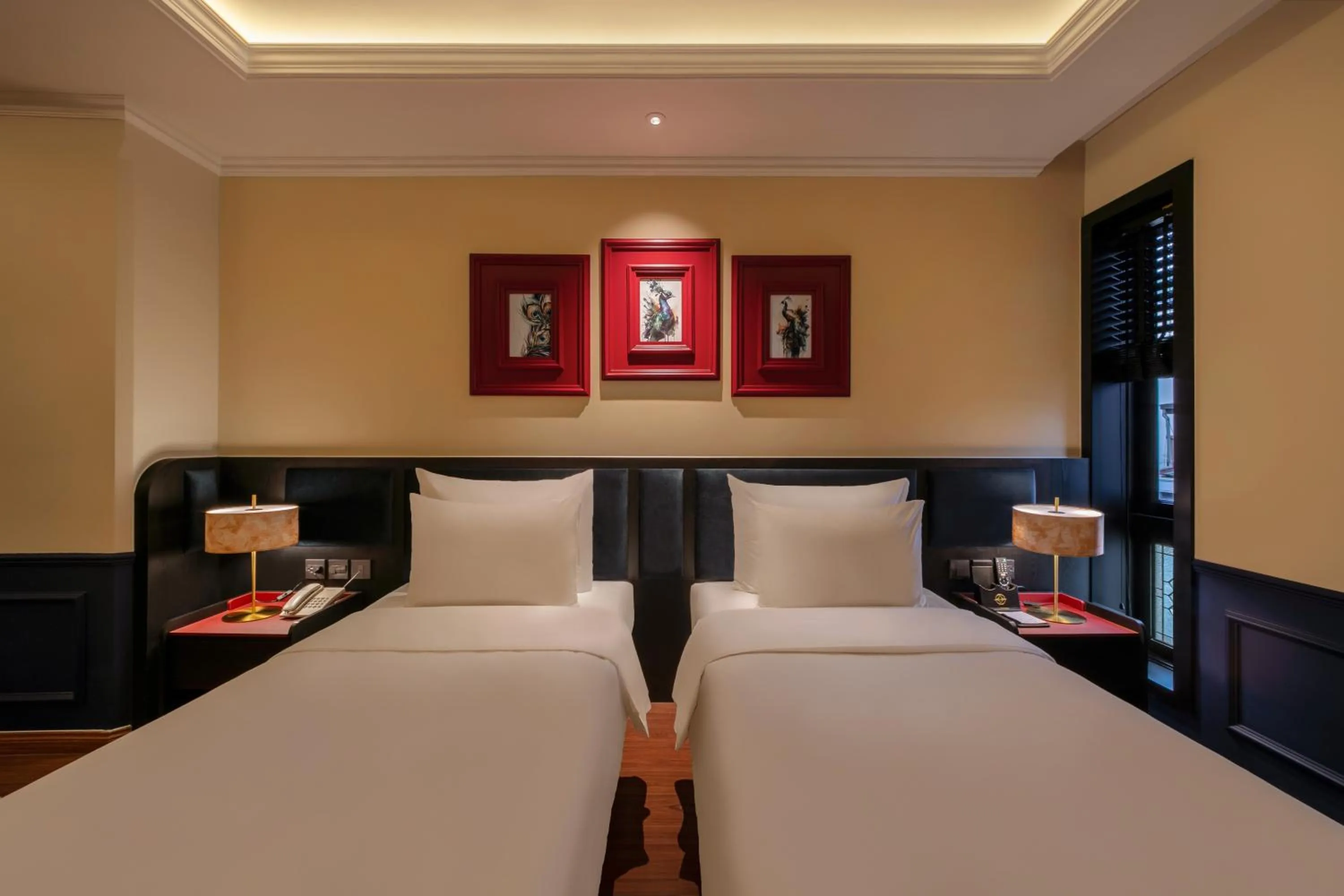 Bed in The Light Hotel