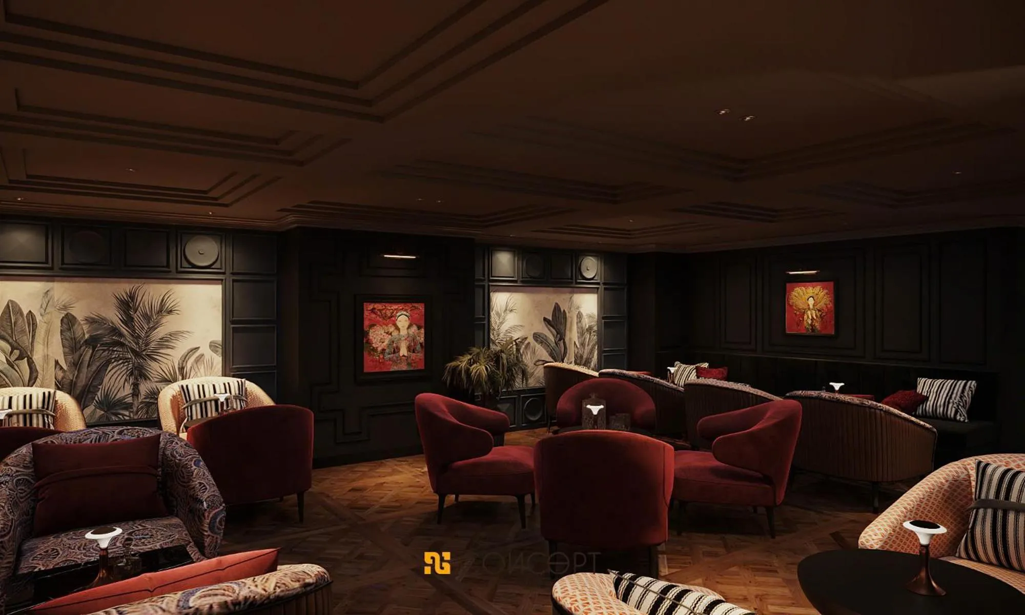 Lounge or bar in The Light Hotel