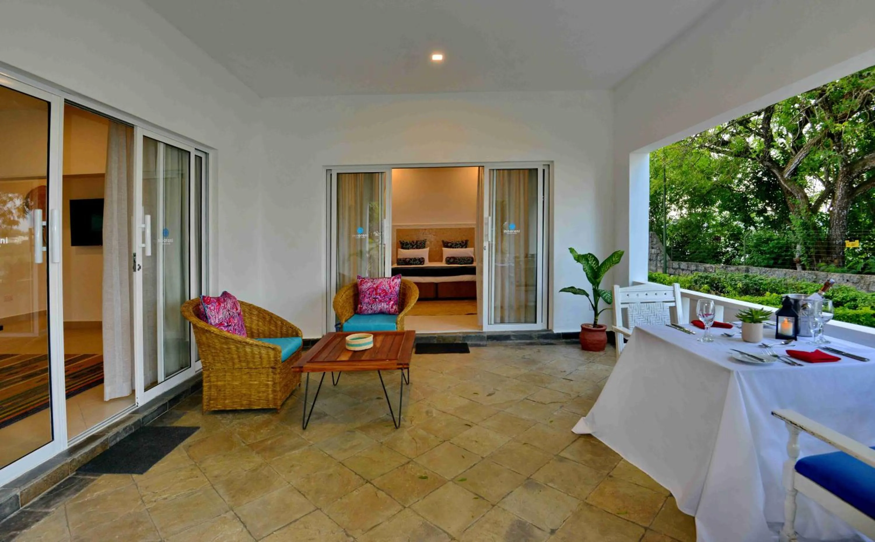 Patio in Mnarani Beach Club