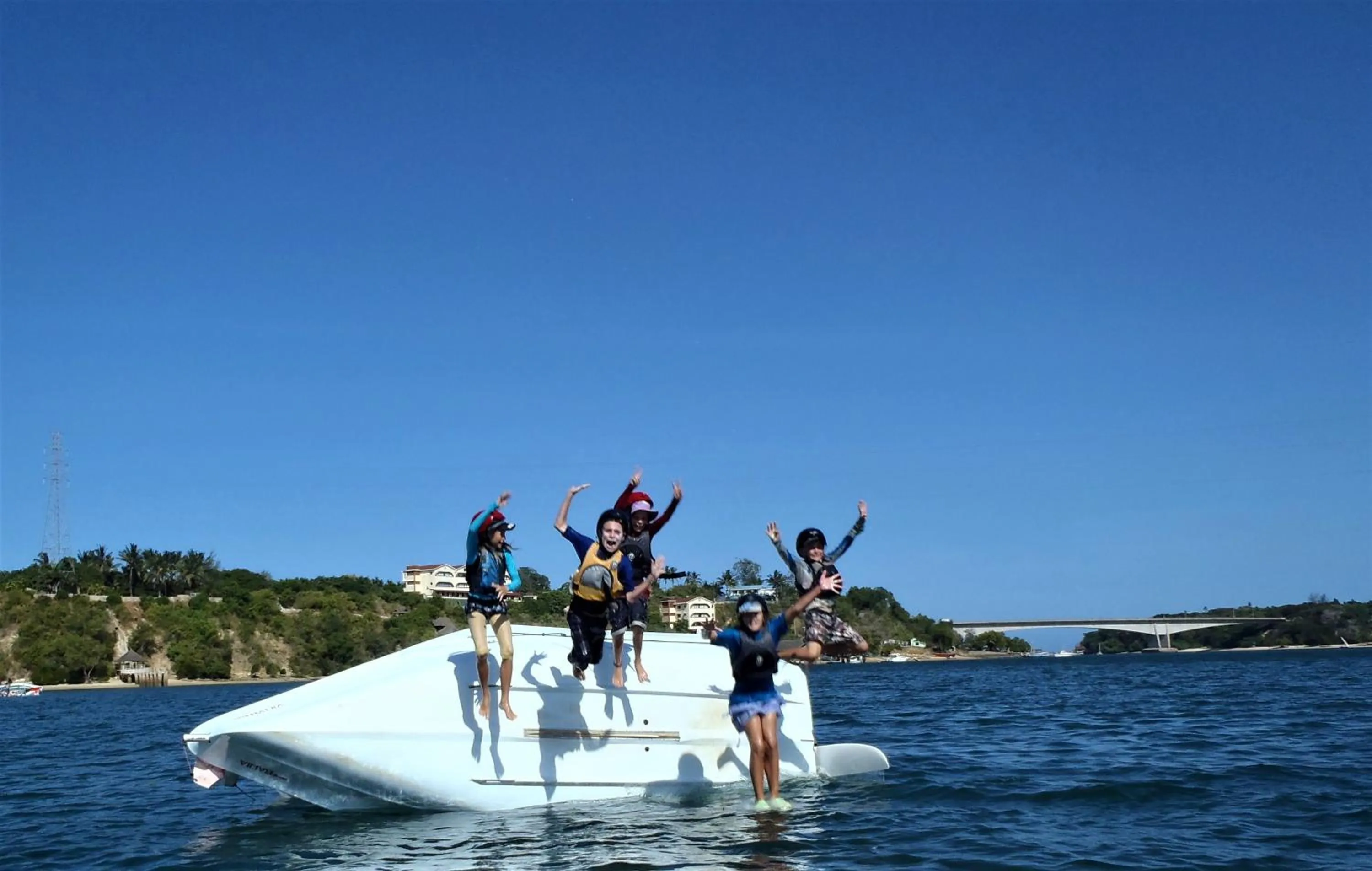 Skiing in Mnarani Beach Club