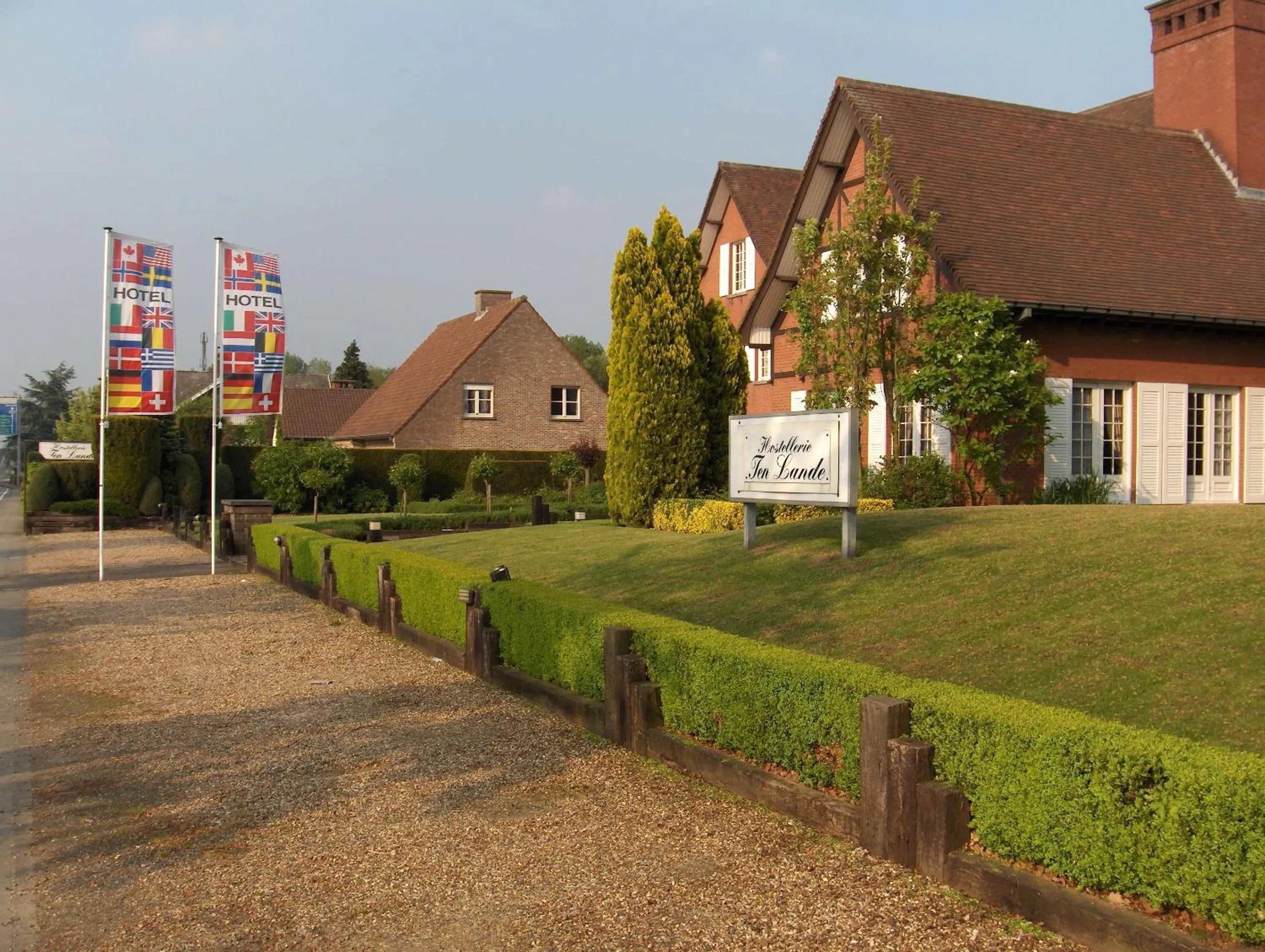 Facade/entrance in Hotel Ten Lande