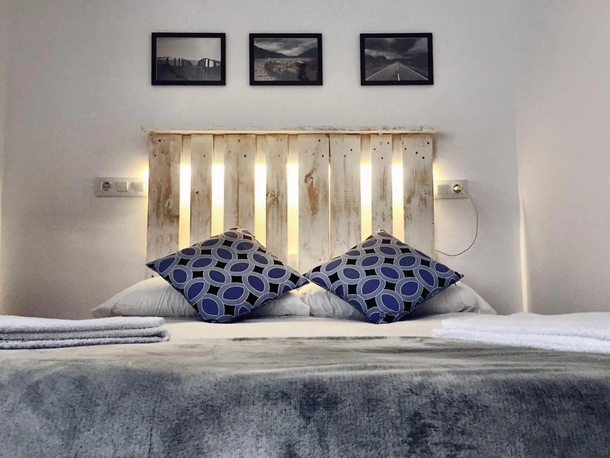 Bed in Hostal Ciempozuelos, familiar, cerca del Parque Warner y Madrid