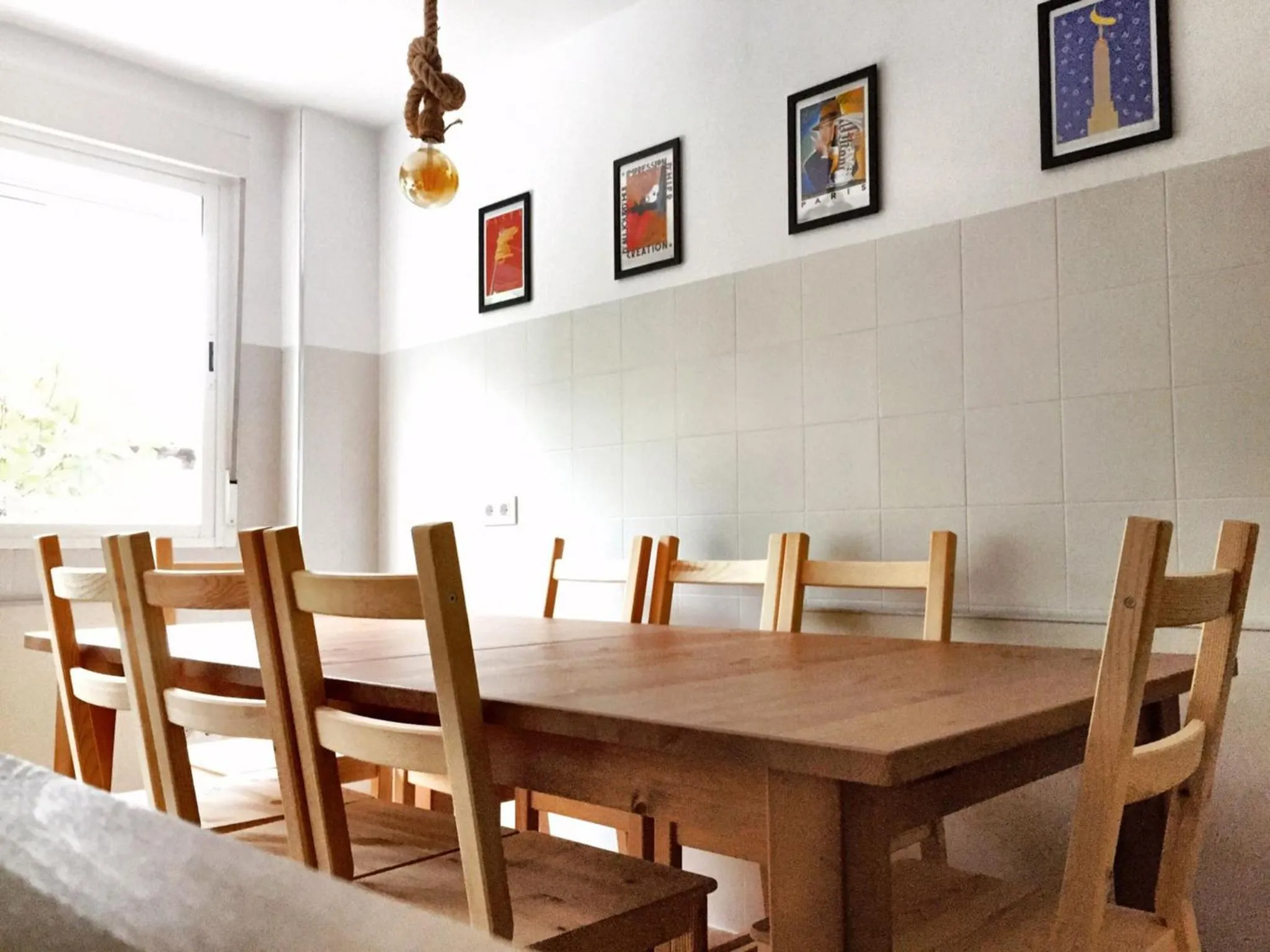 Communal lounge/ TV room in Hostal Ciempozuelos, familiar, cerca del Parque Warner y Madrid