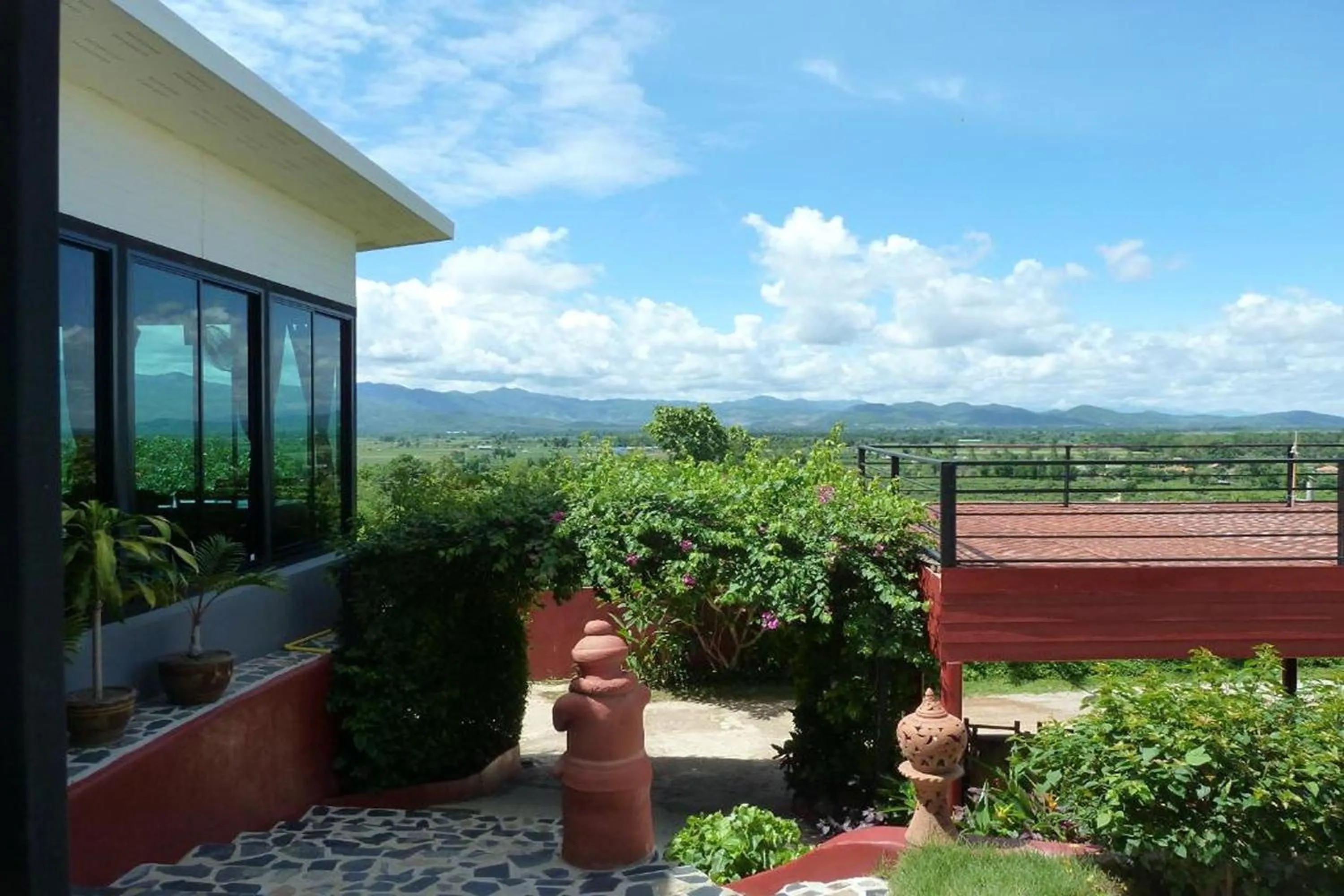 View (from property/room) in Old Tree's House