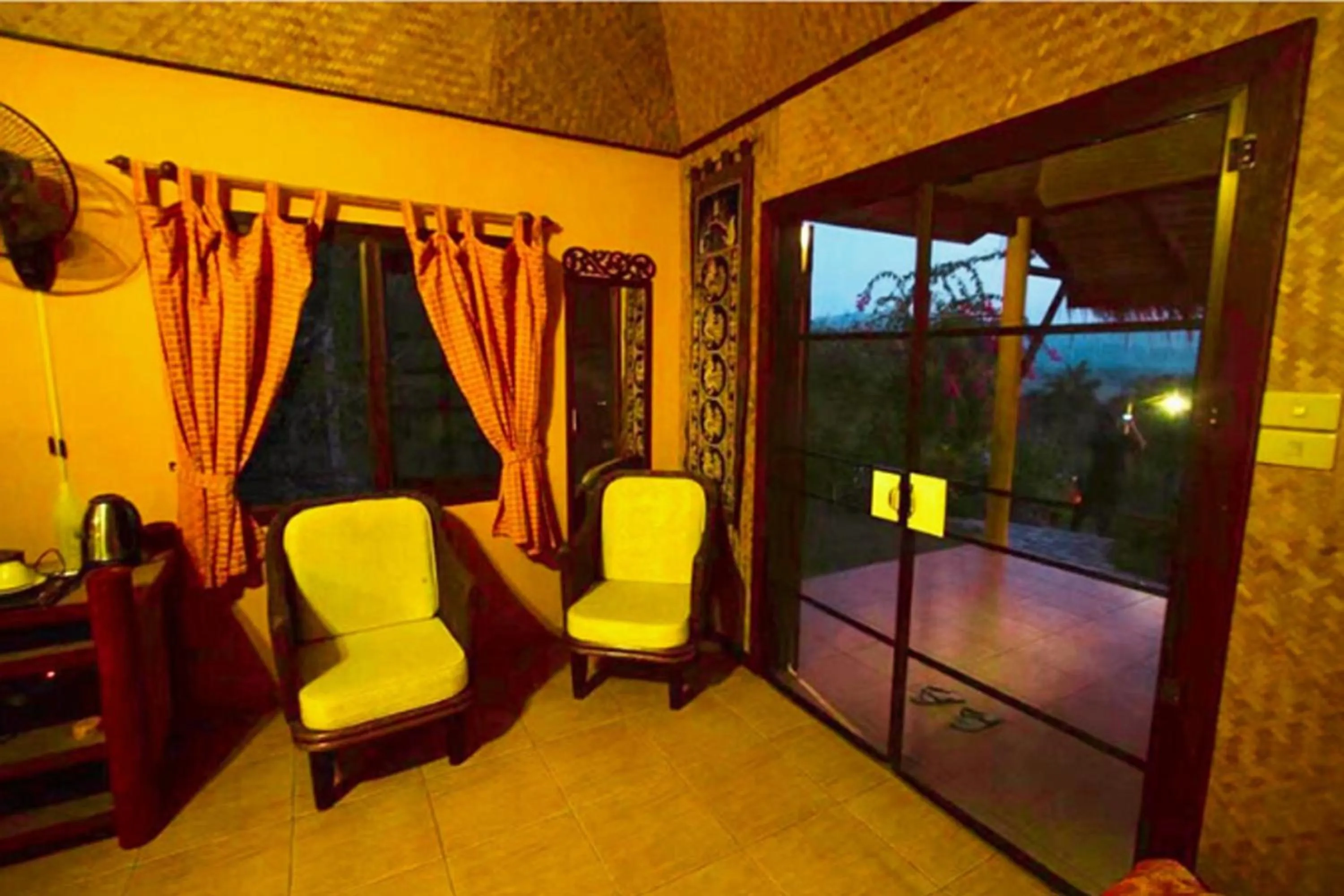 Seating area in Old Tree's House