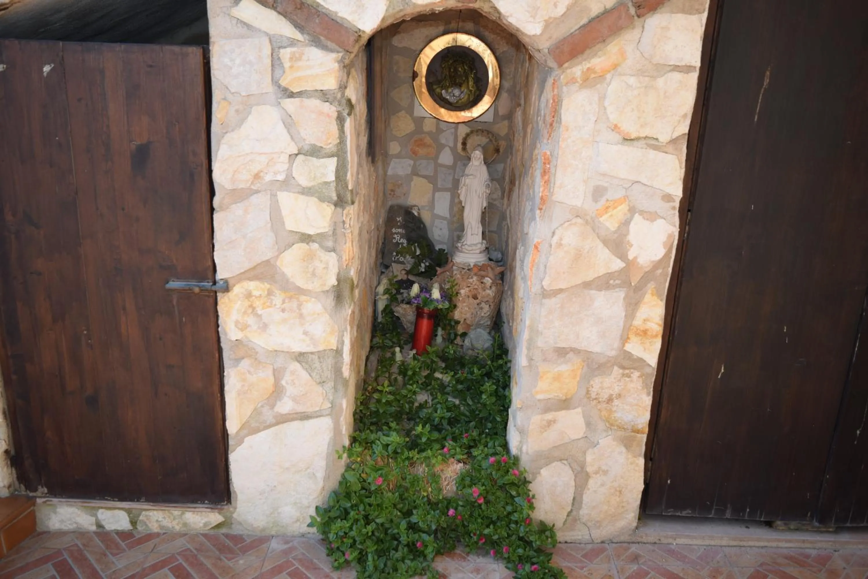 Decorative detail in Bed &Breakfast Pinetamare