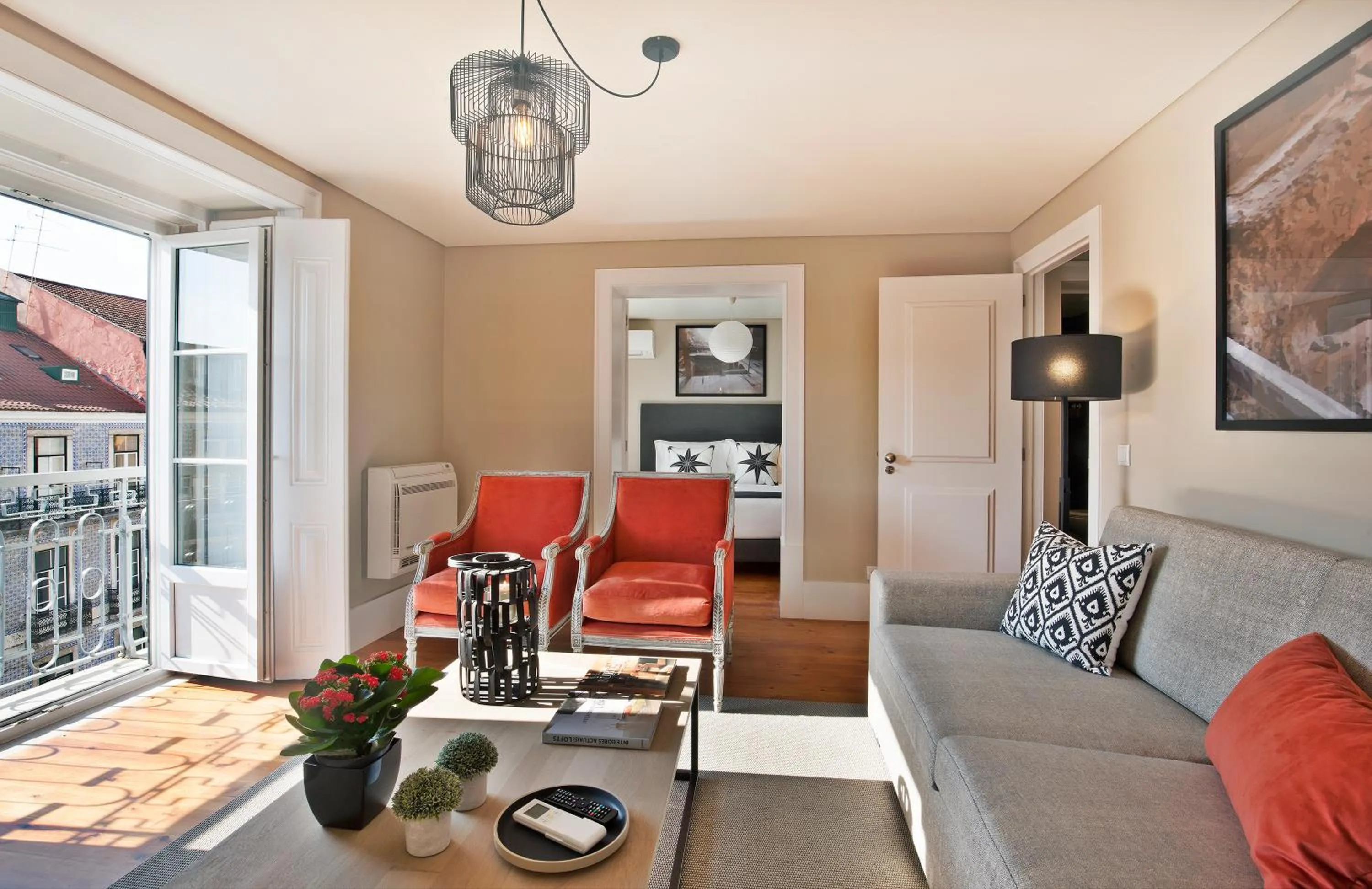 Bedroom in Lisbon Five Stars Apartments Bica