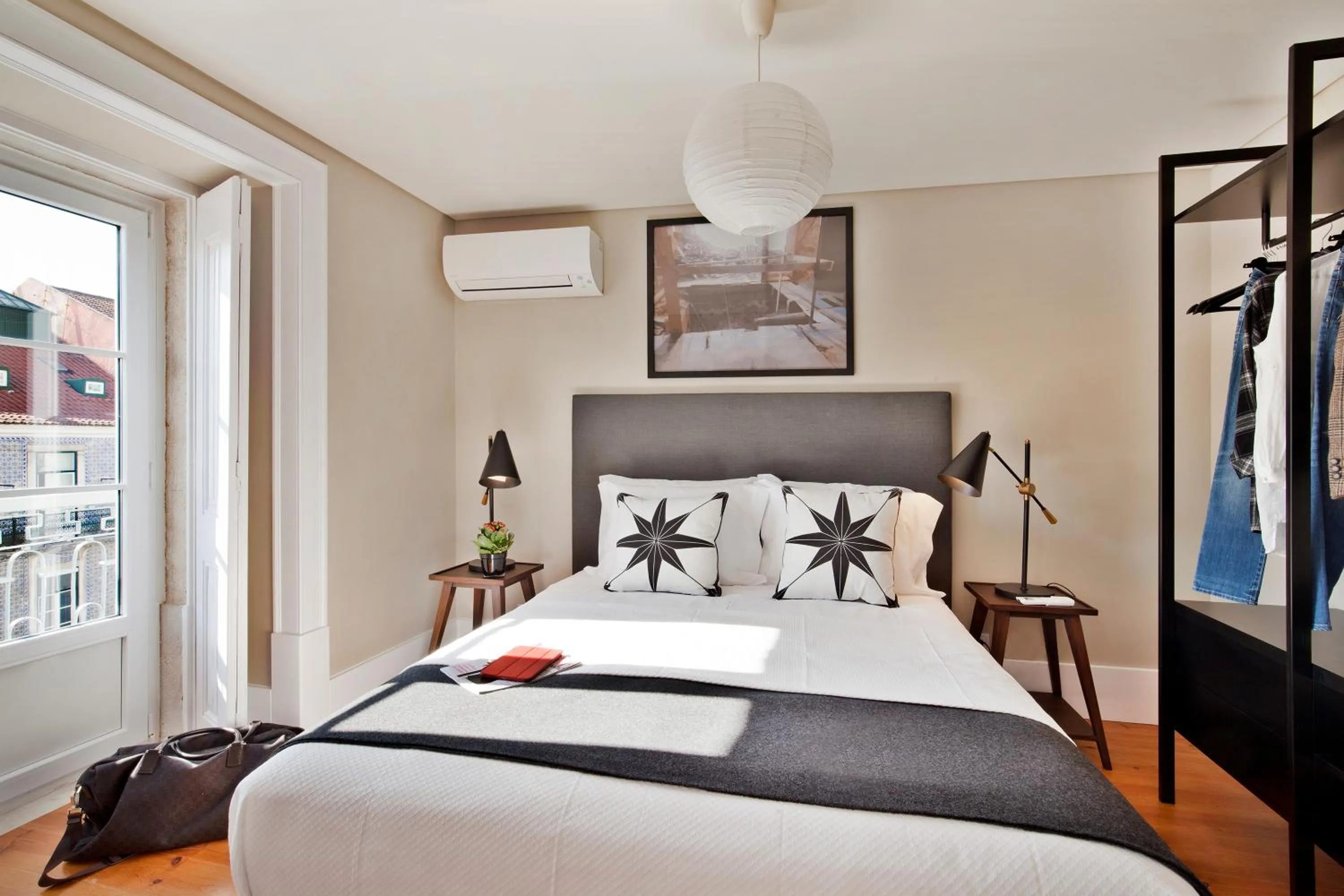 Bedroom, Bed in Lisbon Five Stars Apartments Bica