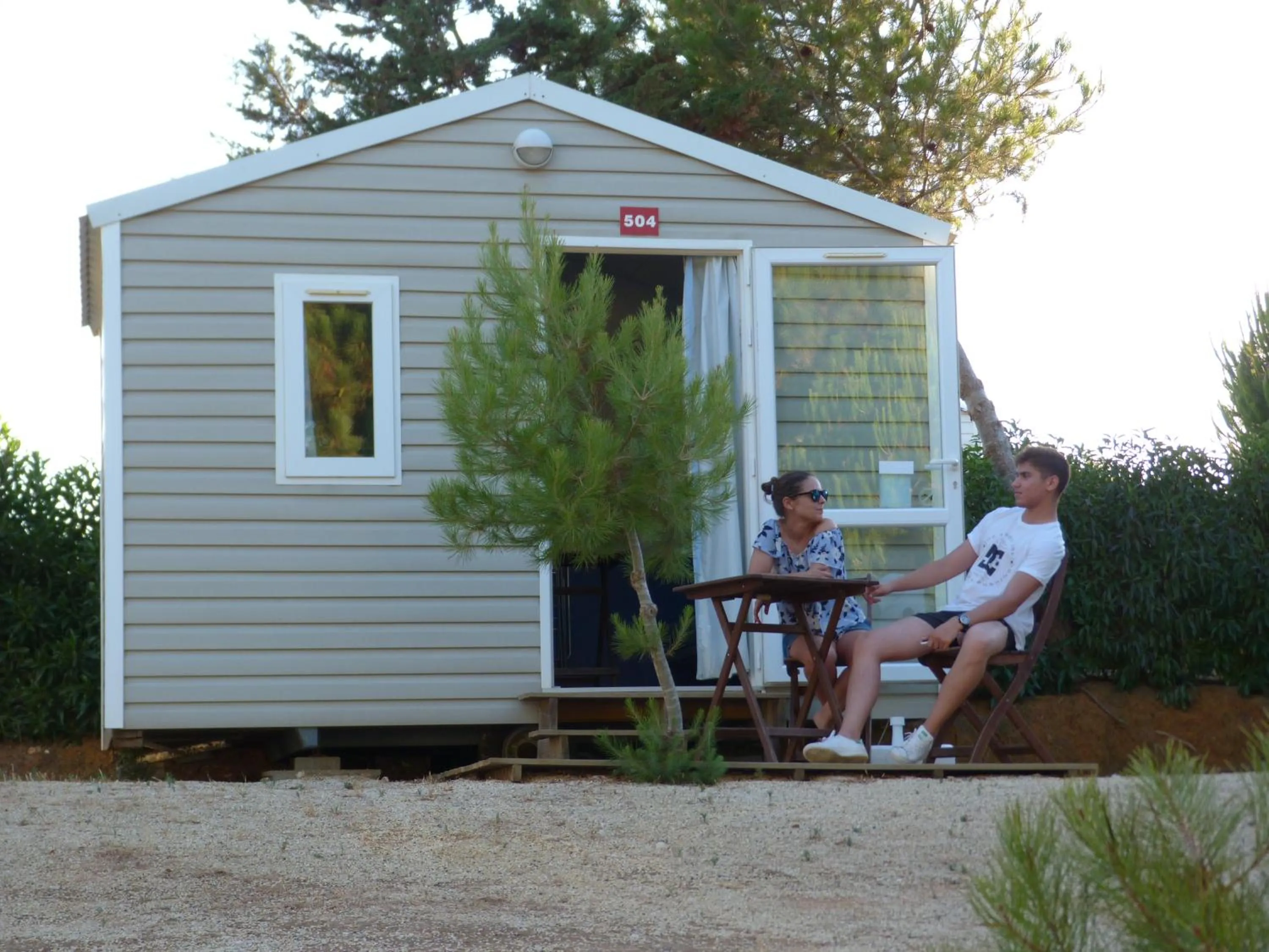 Balcony/Terrace in Parque de Campismo Orbitur Sagres