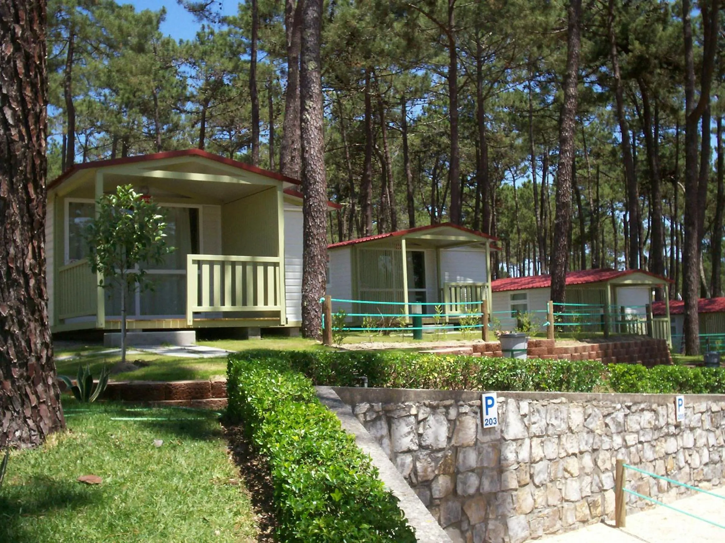 Balcony/Terrace in Parque de Campismo Orbitur Valado