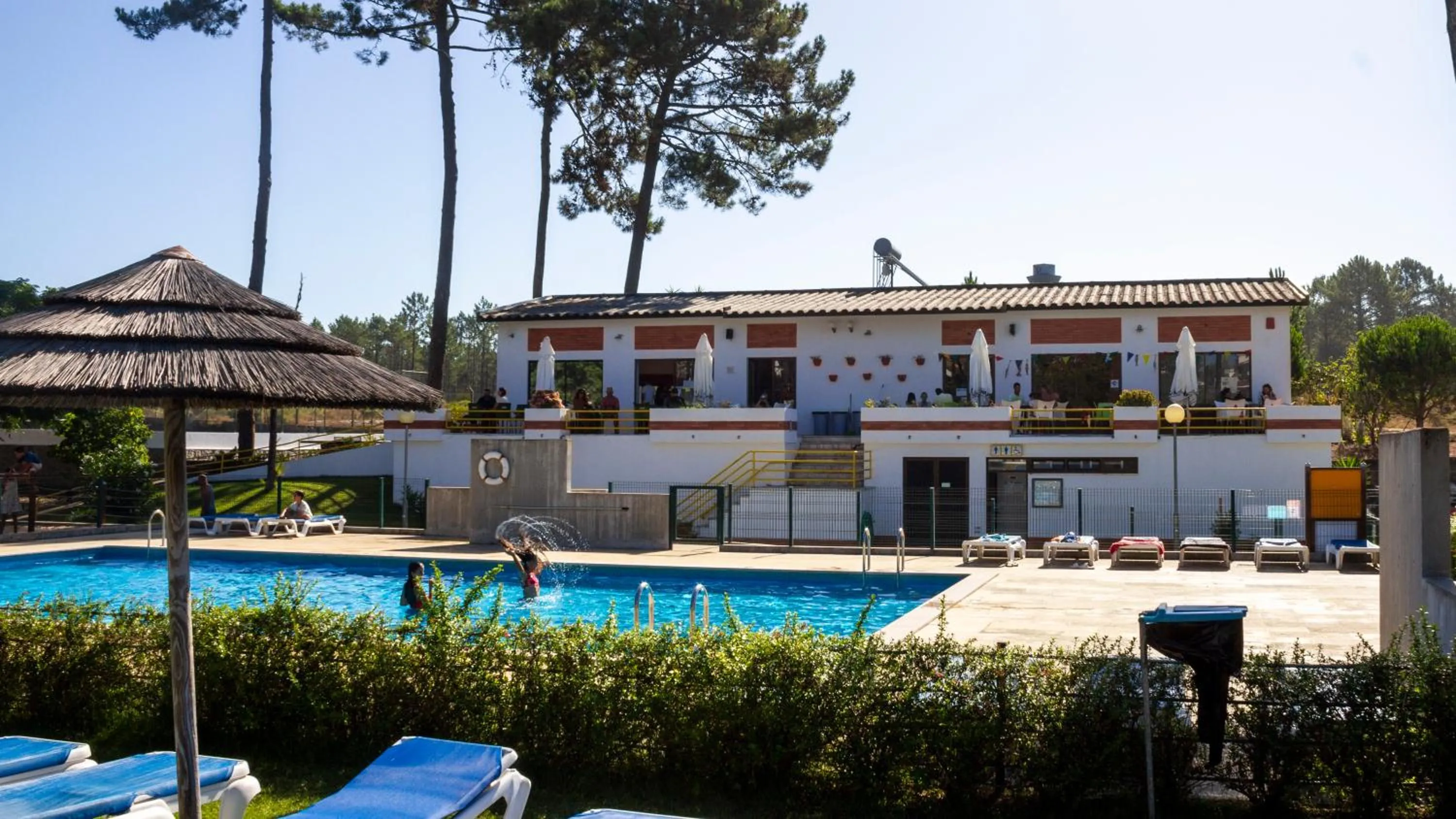 Swimming pool in Parque de Campismo Orbitur Valado