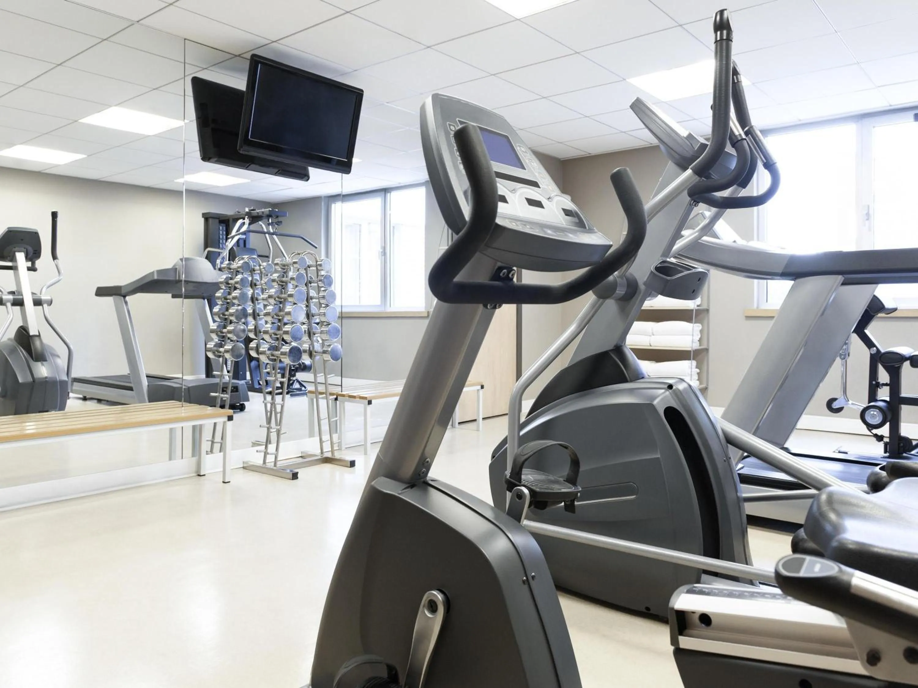 Fitness centre/facilities in Novotel Leuven Centrum