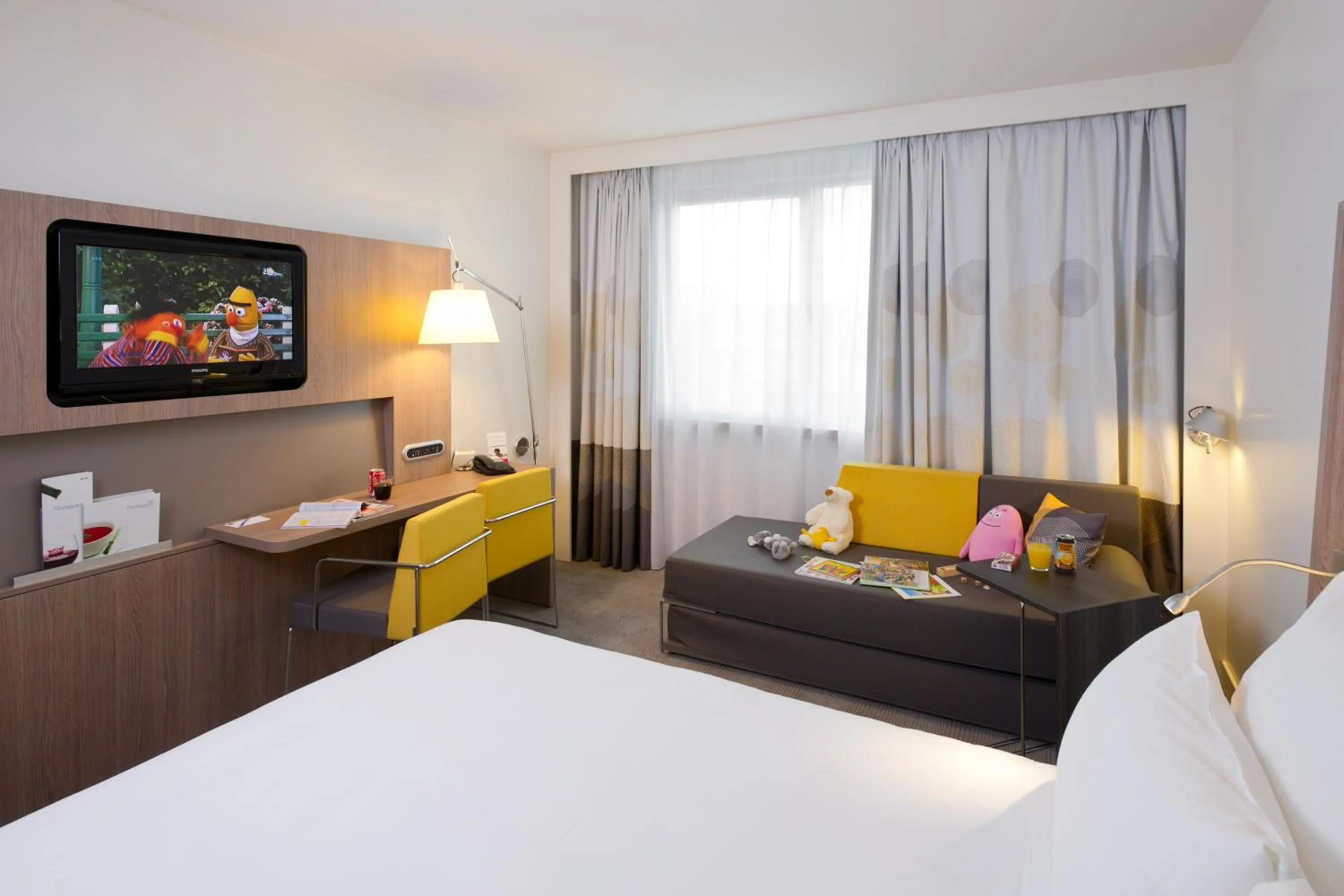 Bed in Novotel Leuven Centrum