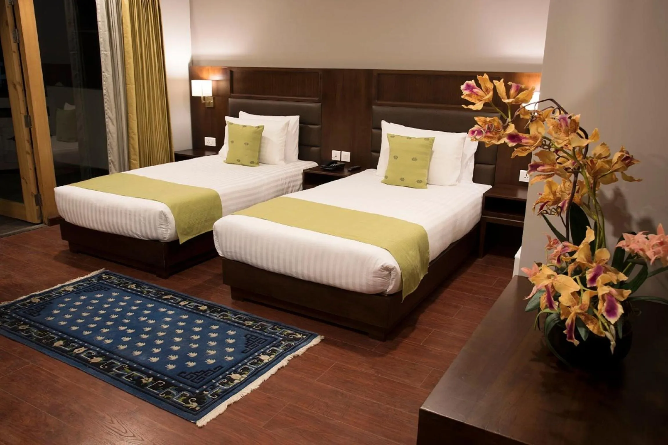 Bed in CityHotel, Thimphu