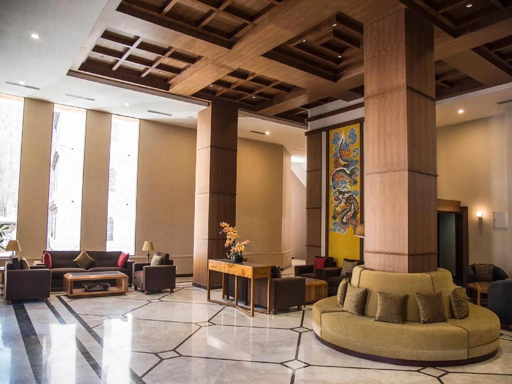 Lobby or reception in CityHotel, Thimphu