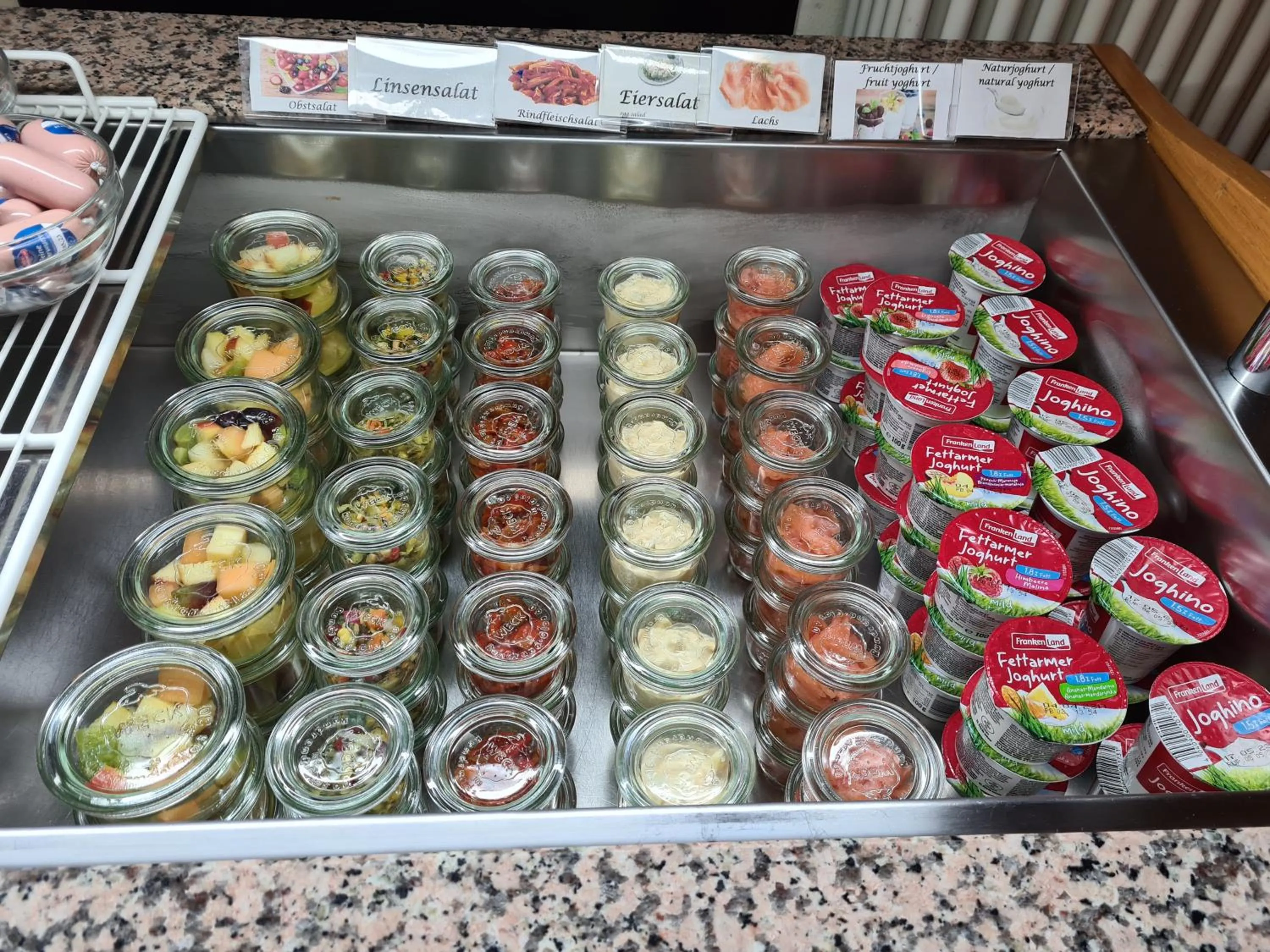 Breakfast in Hotel Brauhaus Wittenberg