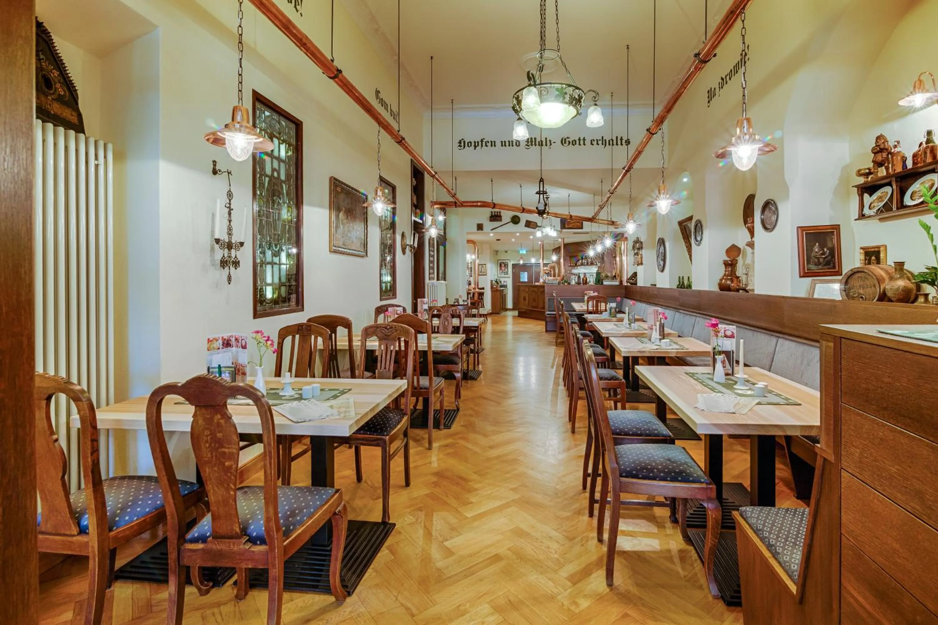 Breakfast in Hotel Brauhaus Wittenberg