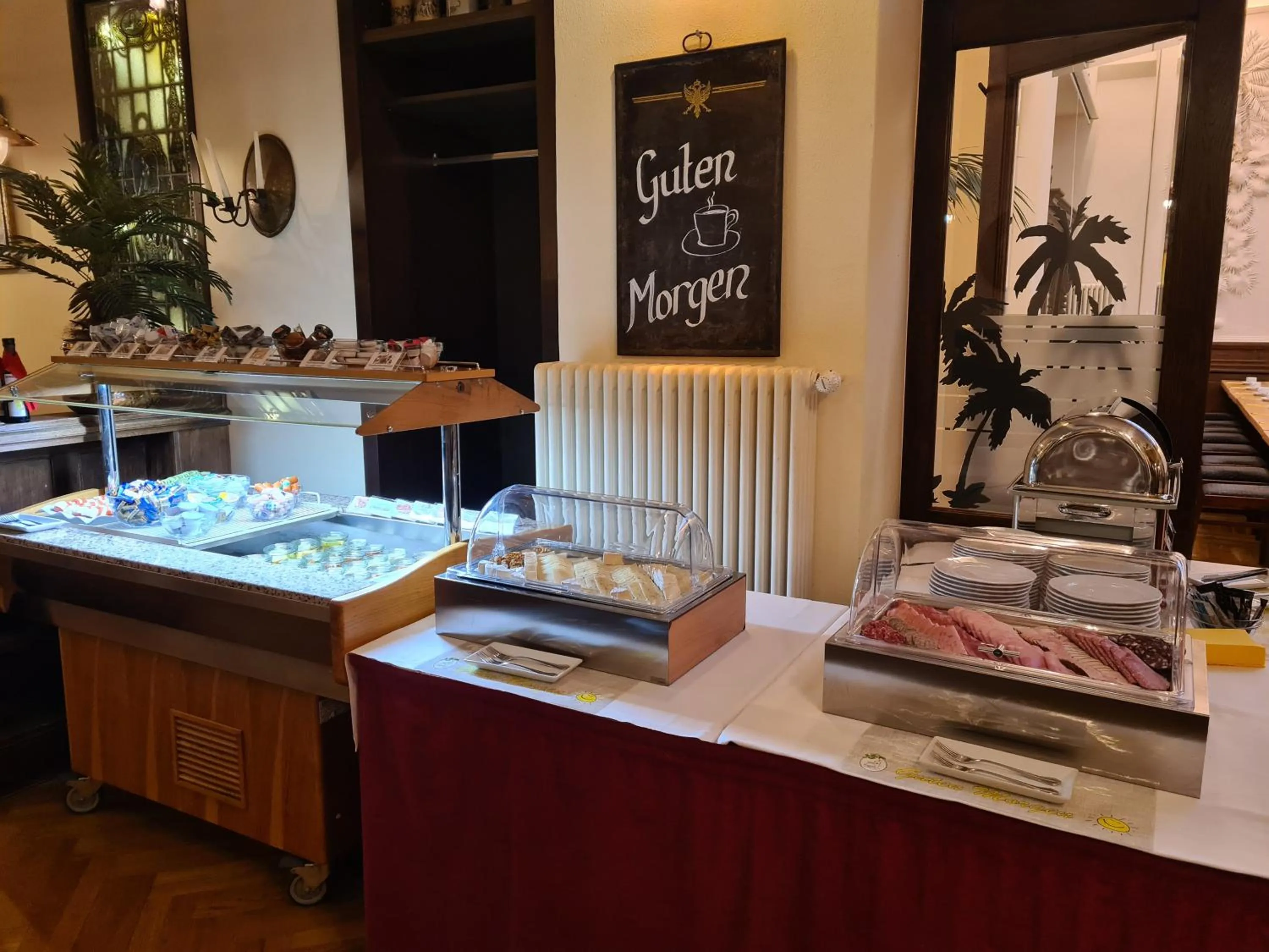 Breakfast in Hotel Brauhaus Wittenberg