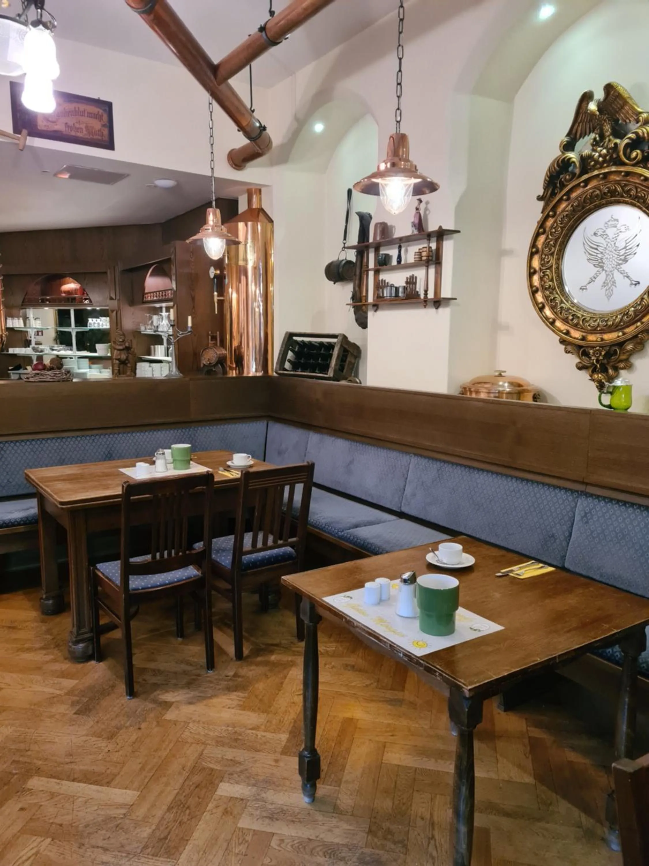 Breakfast in Hotel Brauhaus Wittenberg