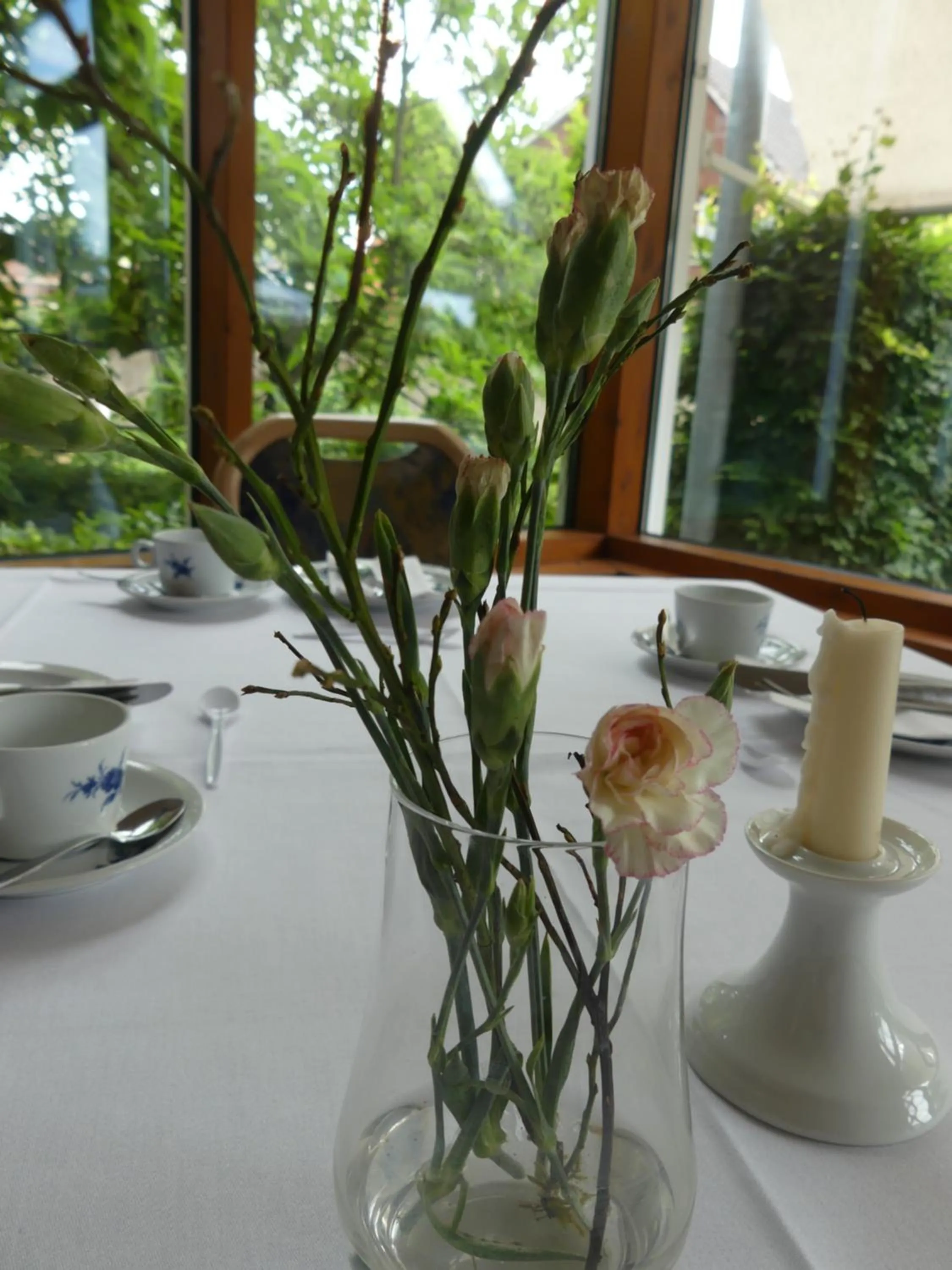 Garden view in Landgasthaus Hotel Eggert
