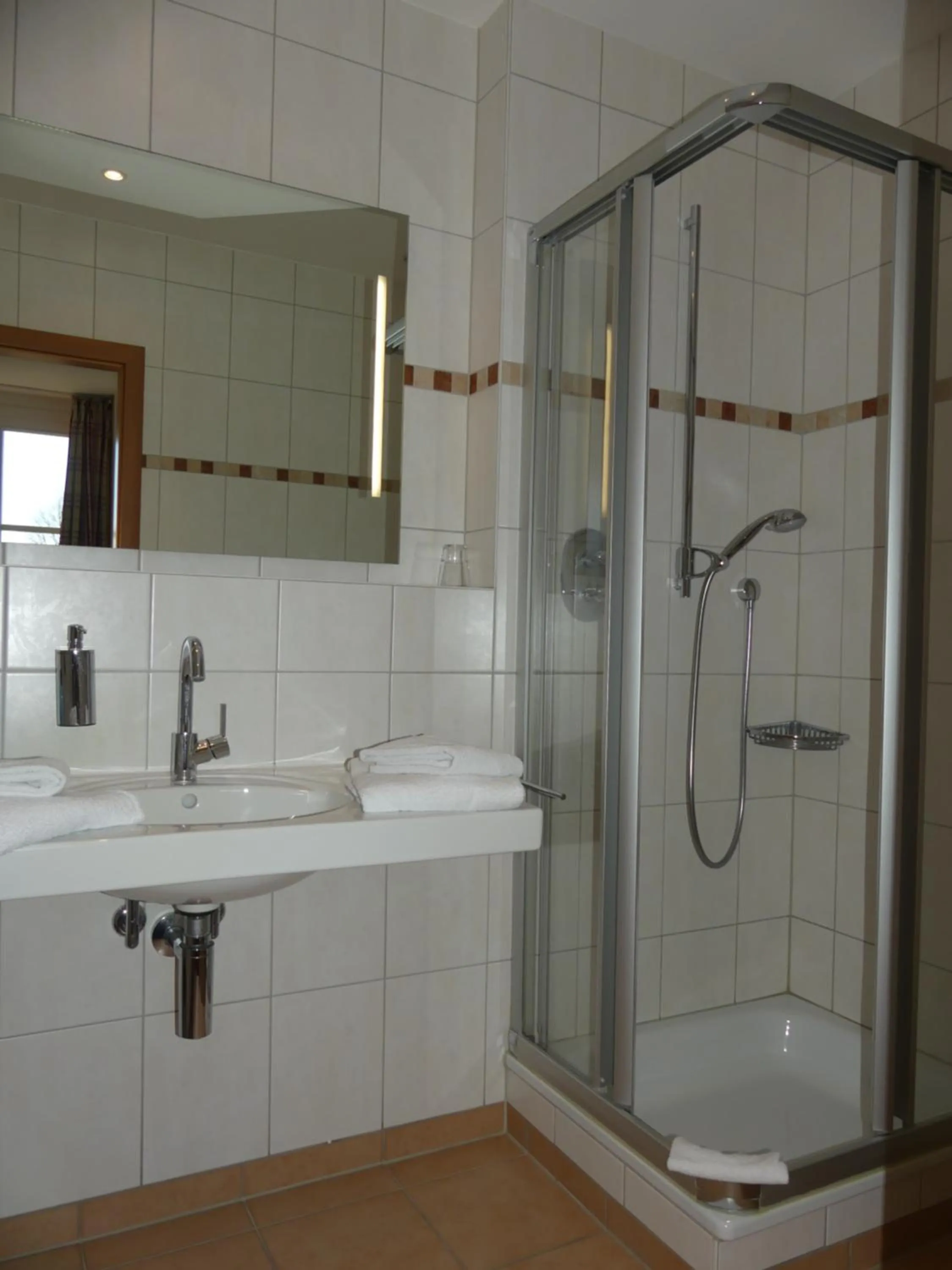 Bathroom in Landgasthaus Hotel Eggert