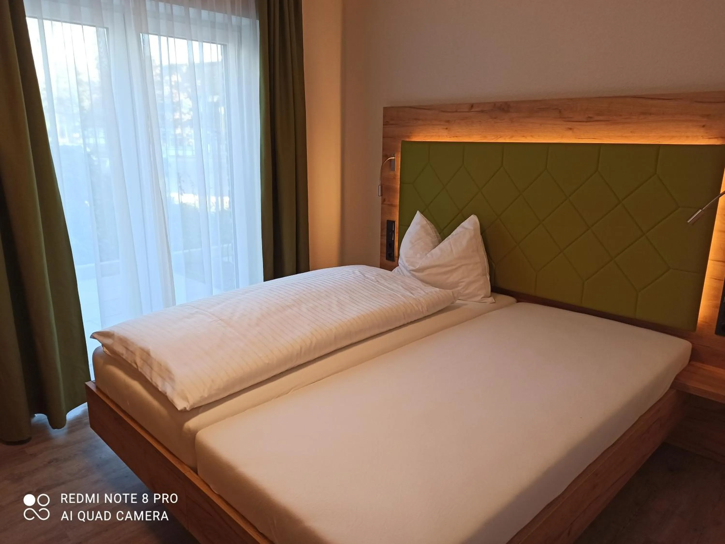 Photo of the whole room, Bed in Landgasthaus Hotel Eggert