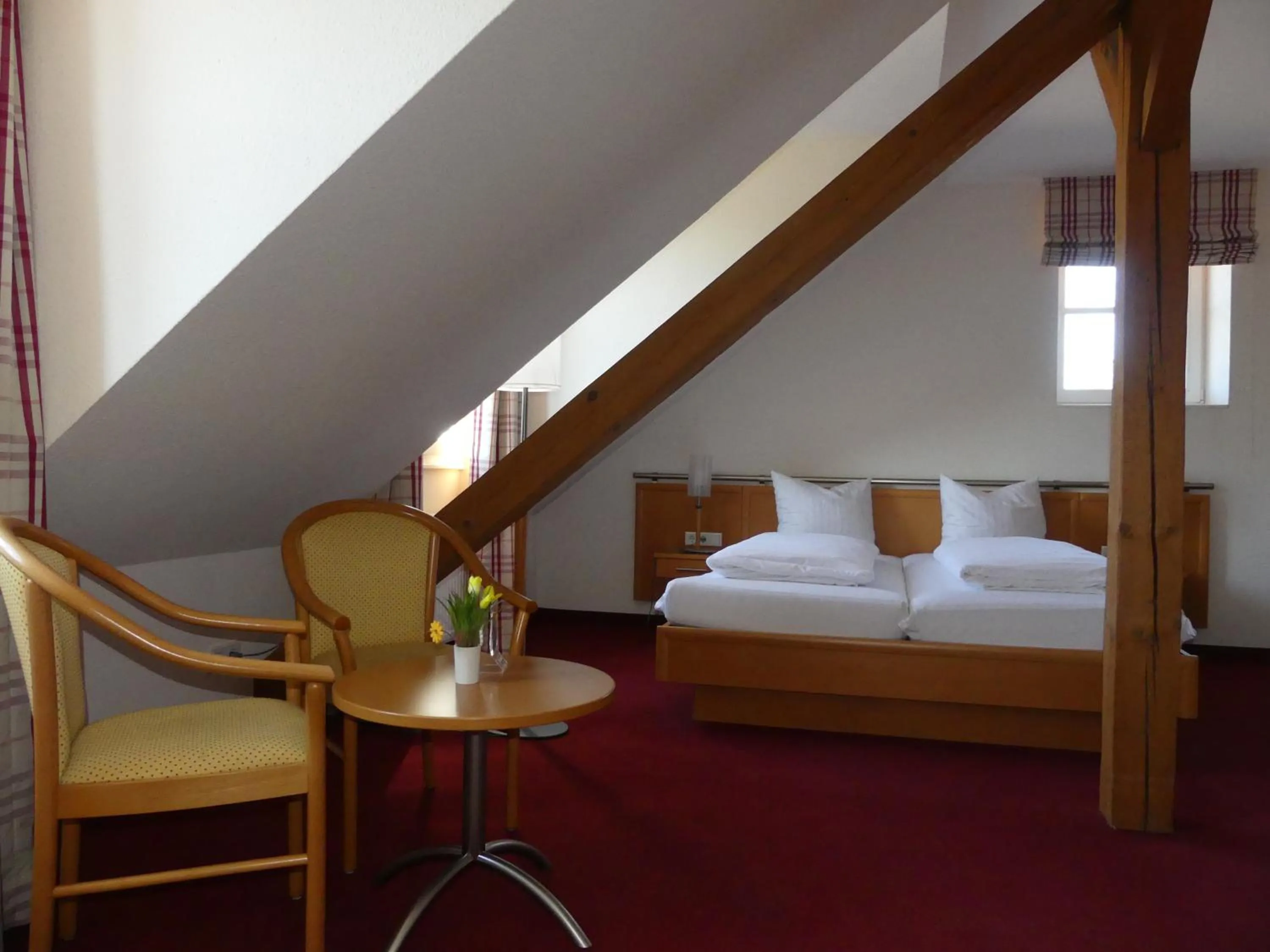 Bed in Landgasthaus Hotel Eggert