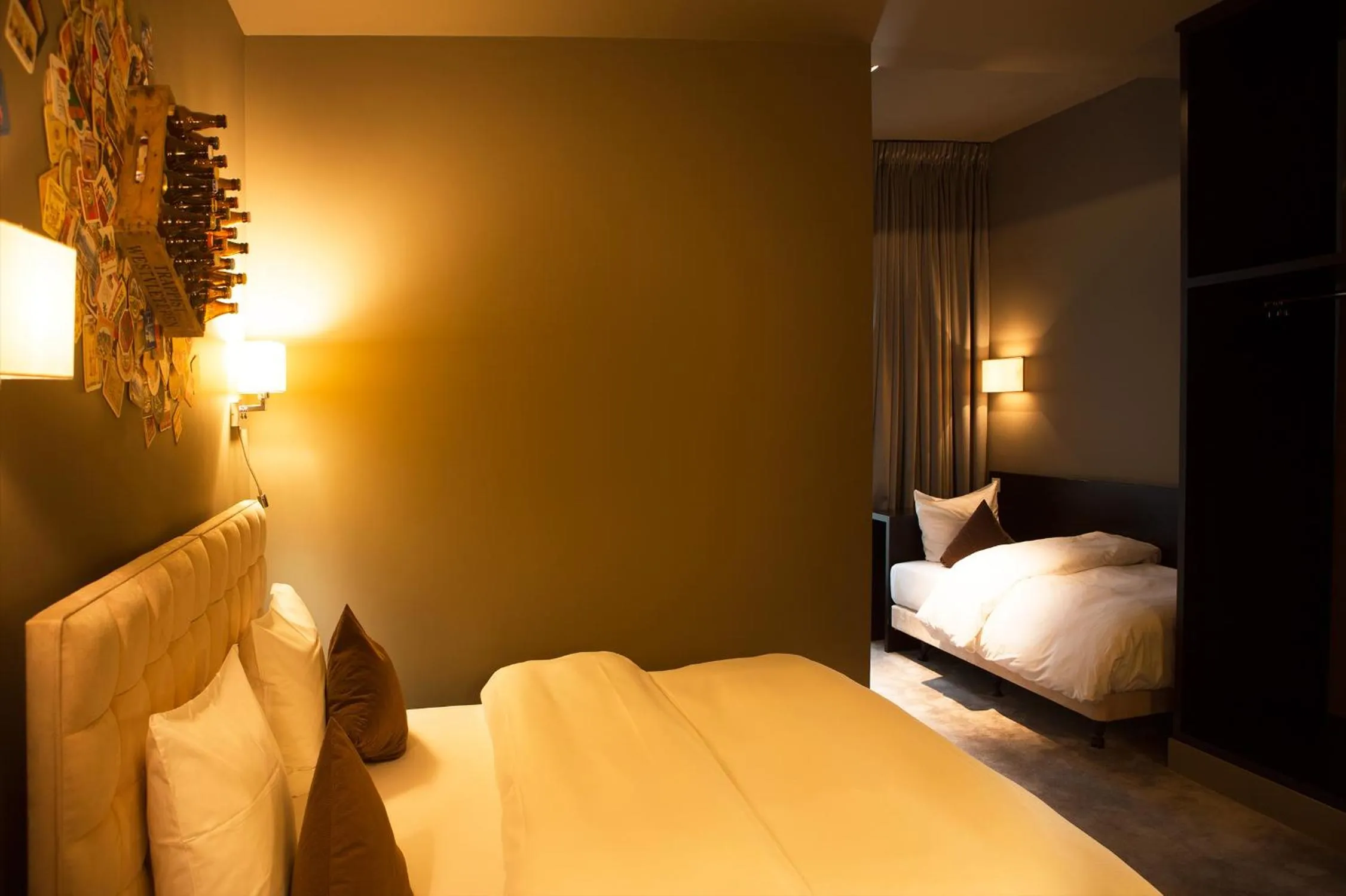 Bed in Hotel The Neufchatel