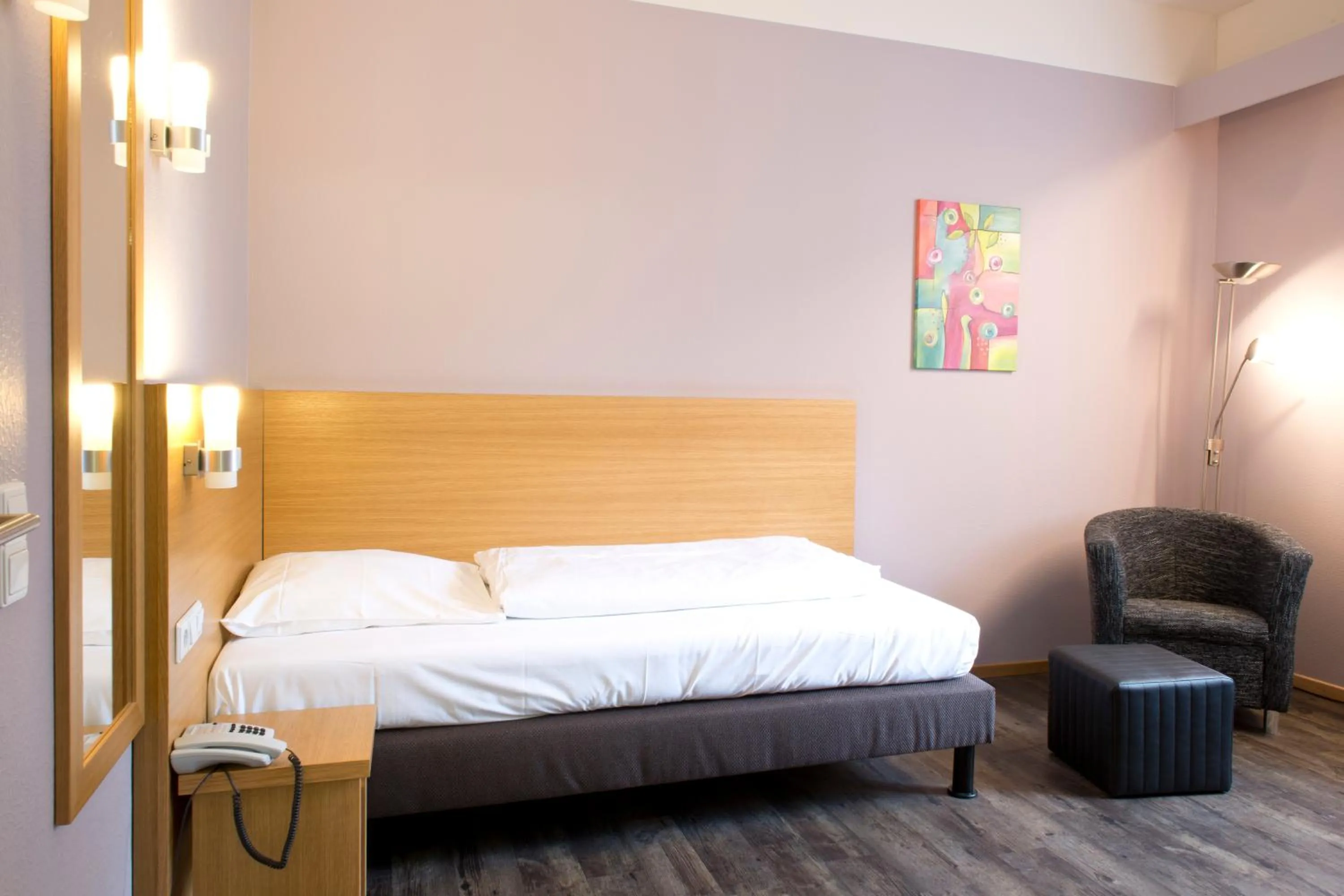 Bed in Hotel Wolfsjäger