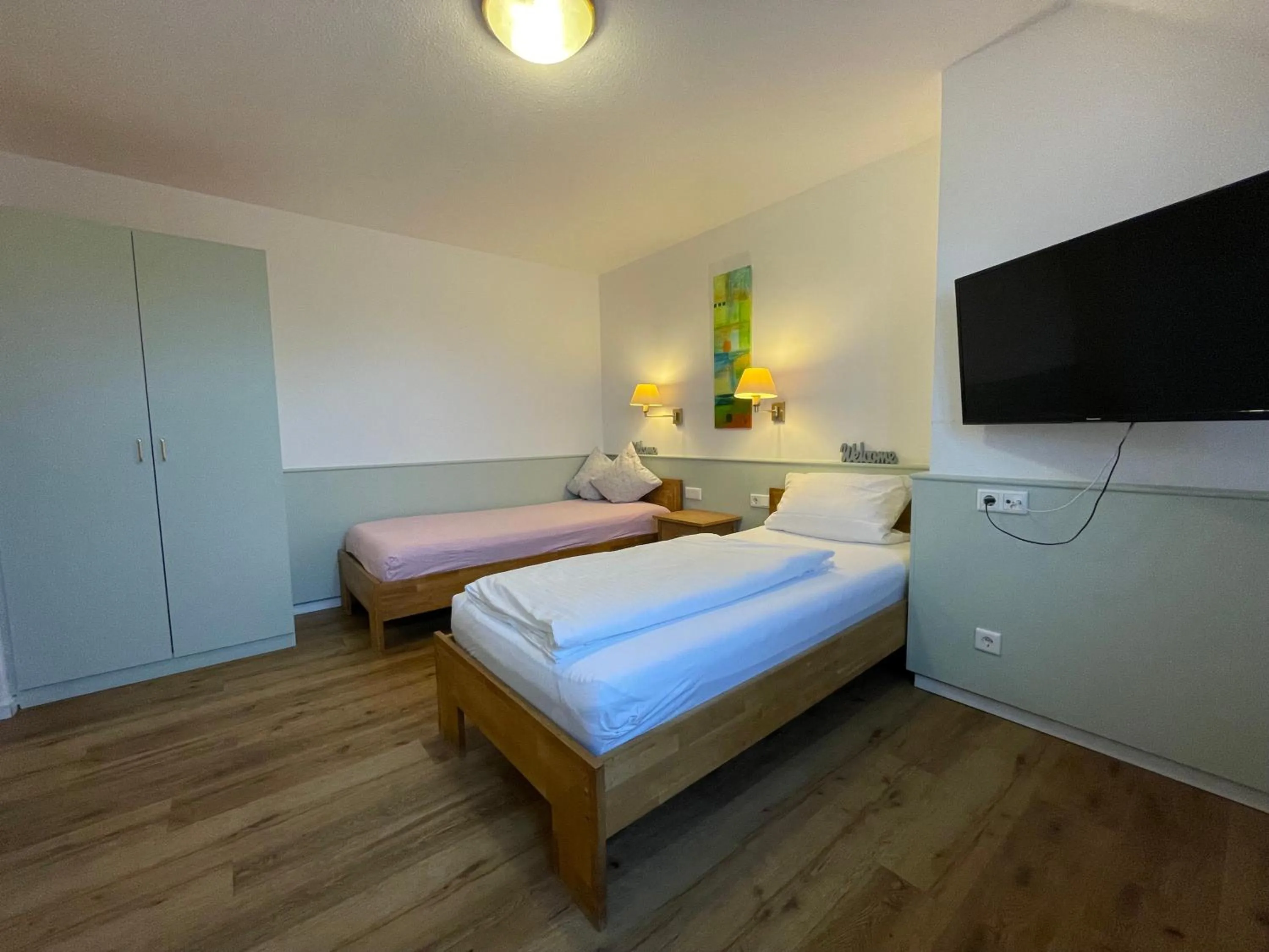 Bed in Hotel Wolfsjäger