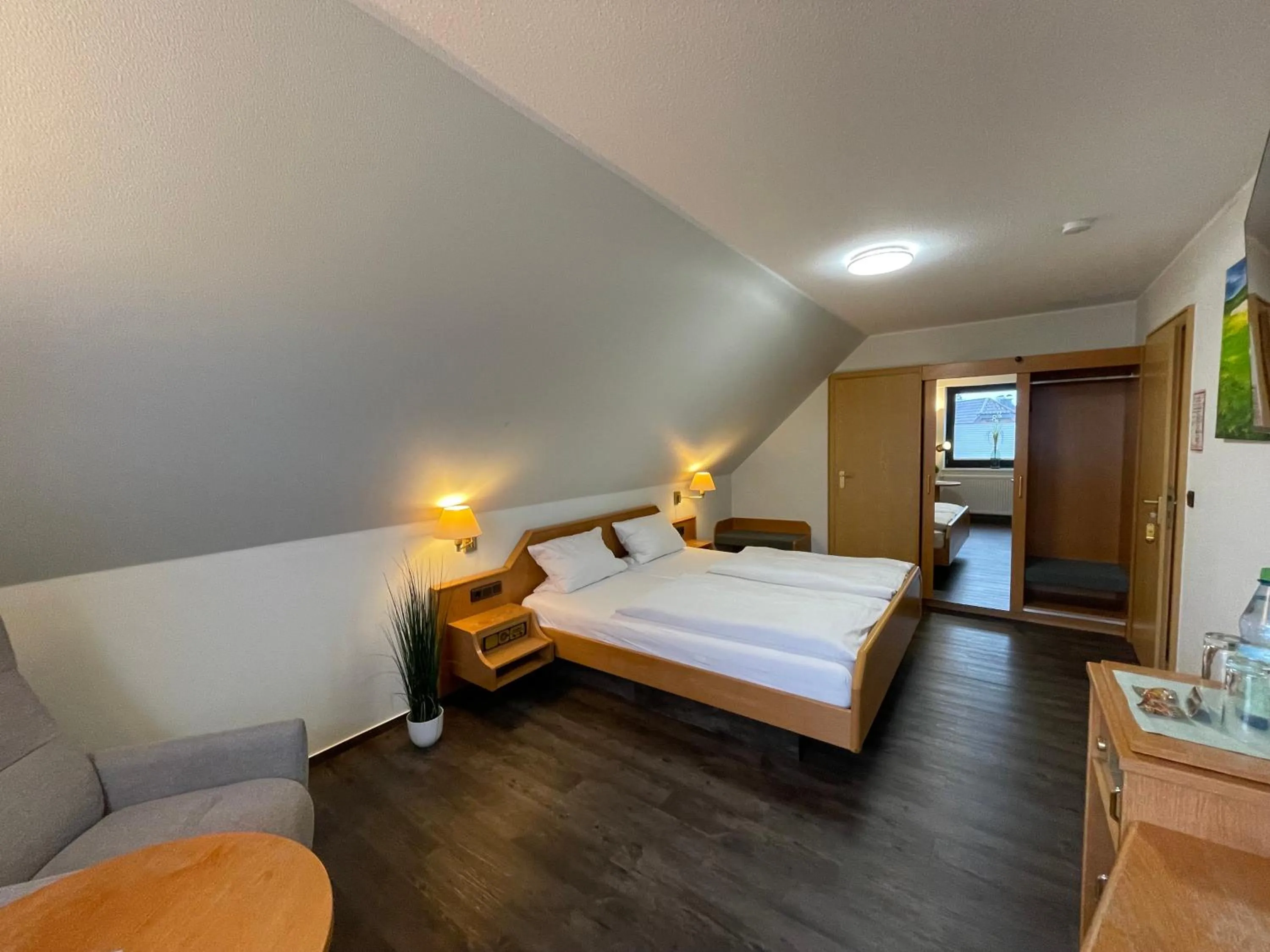 Bed in Hotel Wolfsjäger