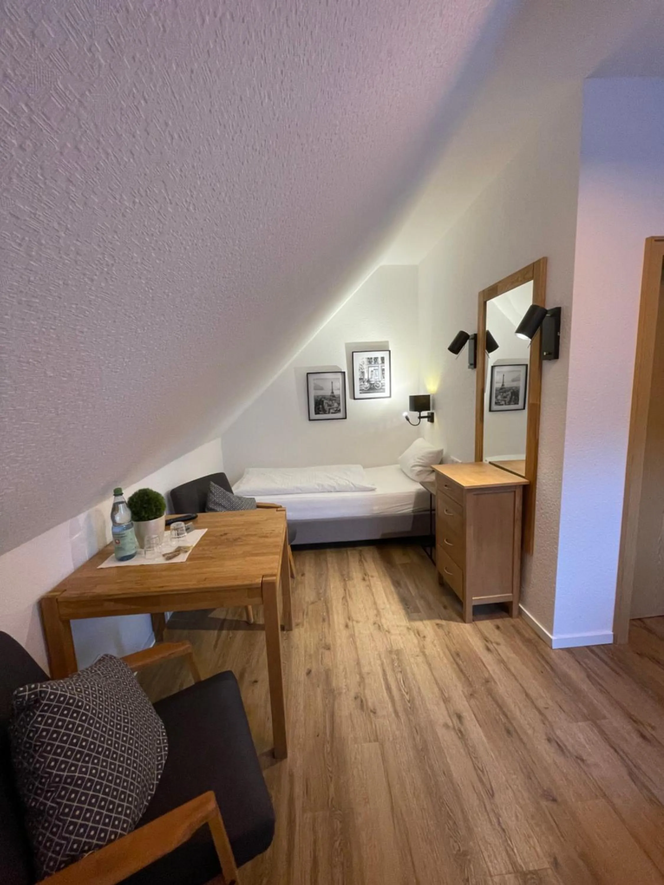 Bed in Hotel Wolfsjäger