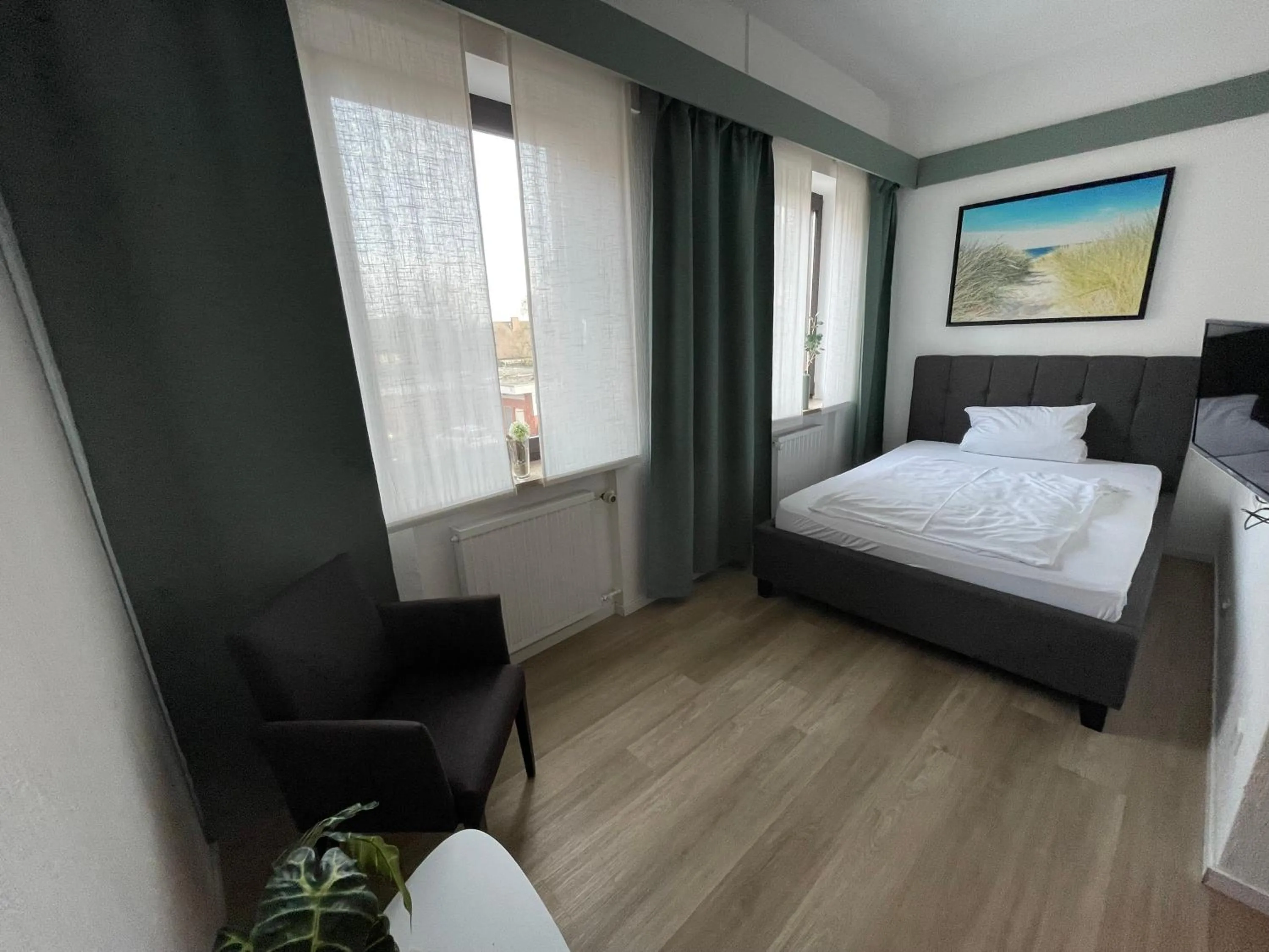 Bed in Hotel Wolfsjäger