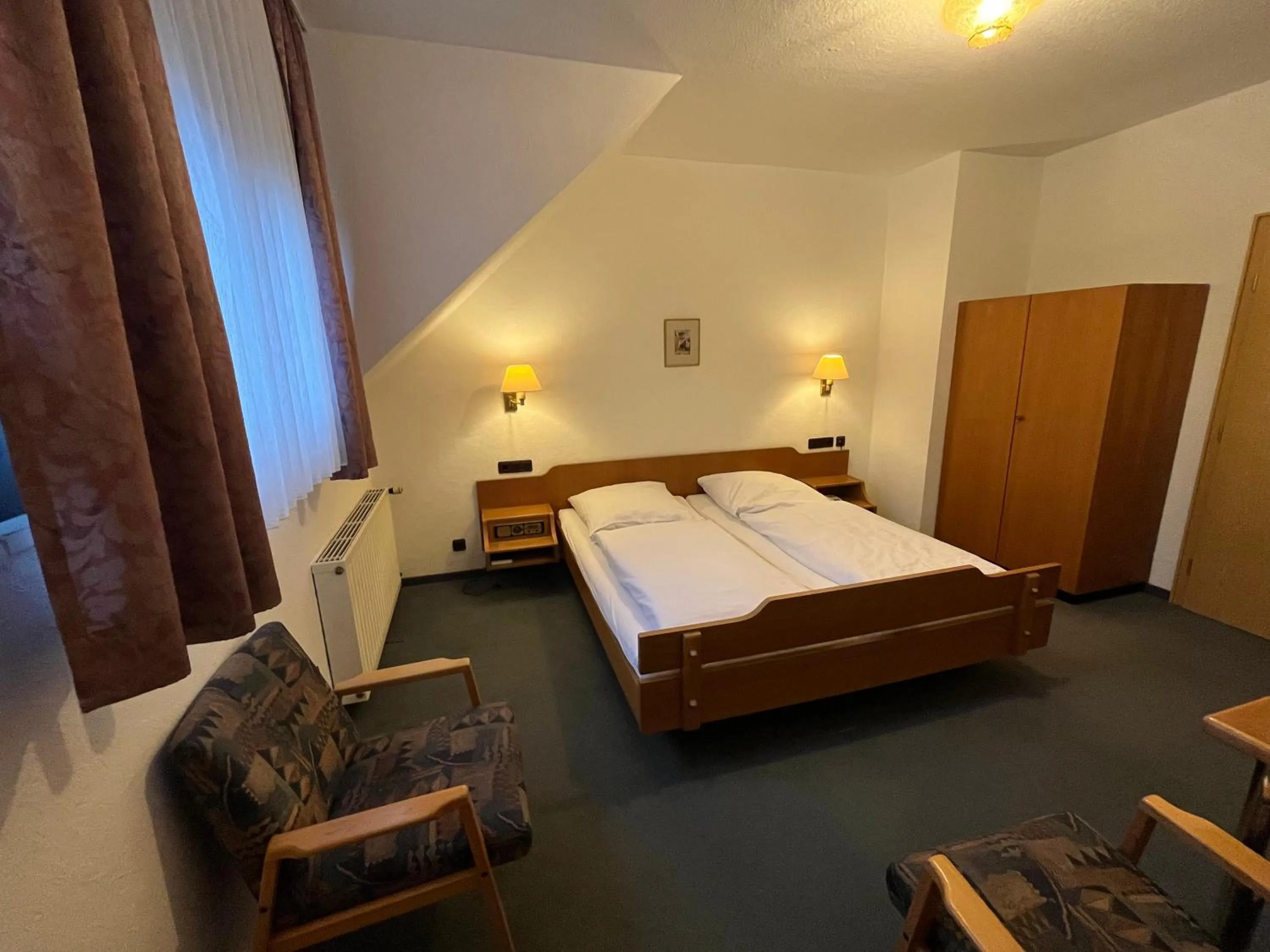 Bedroom, Bed in Hotel Wolfsjäger