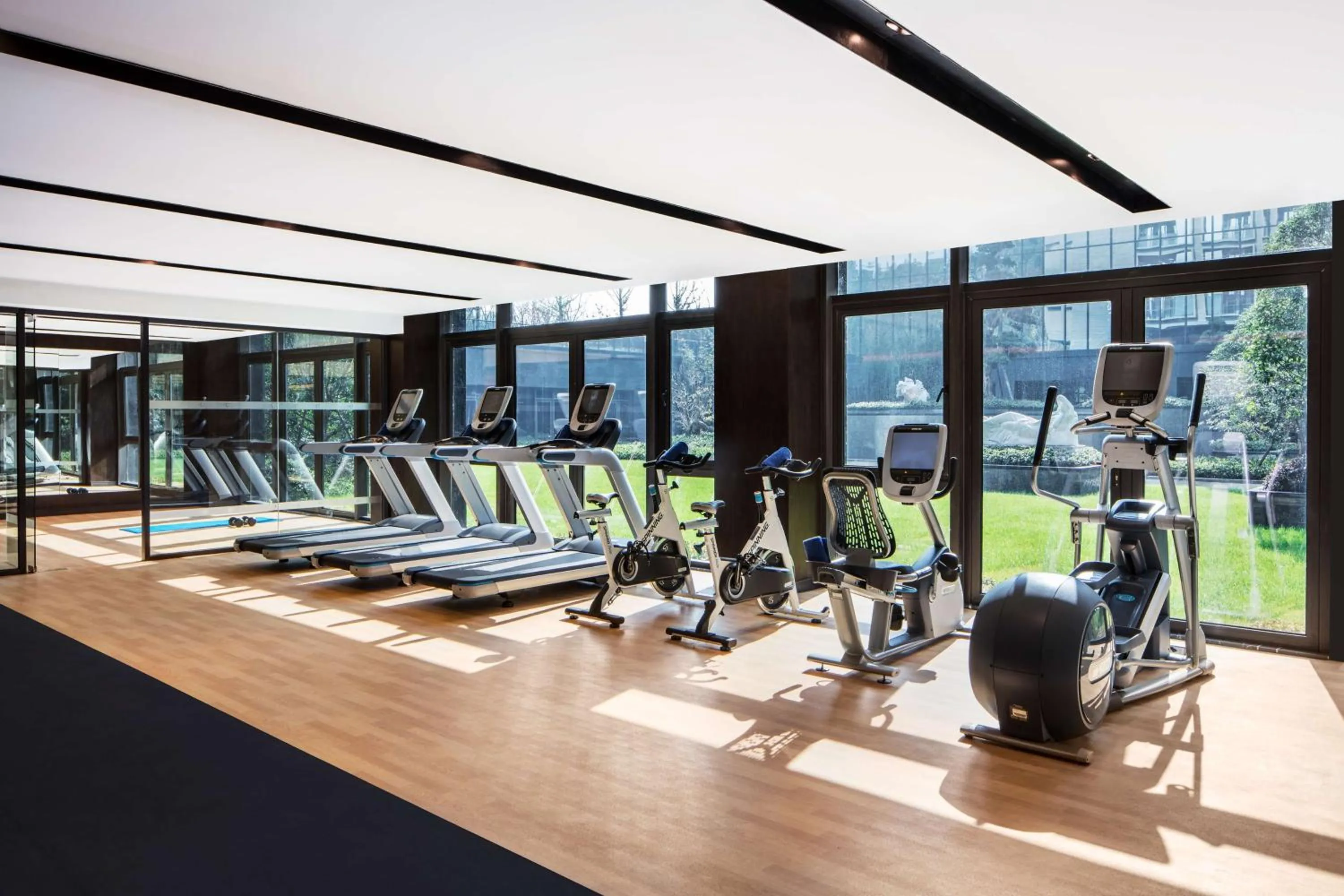 Fitness centre/facilities in Hilton Ningbo Dongqian Lake